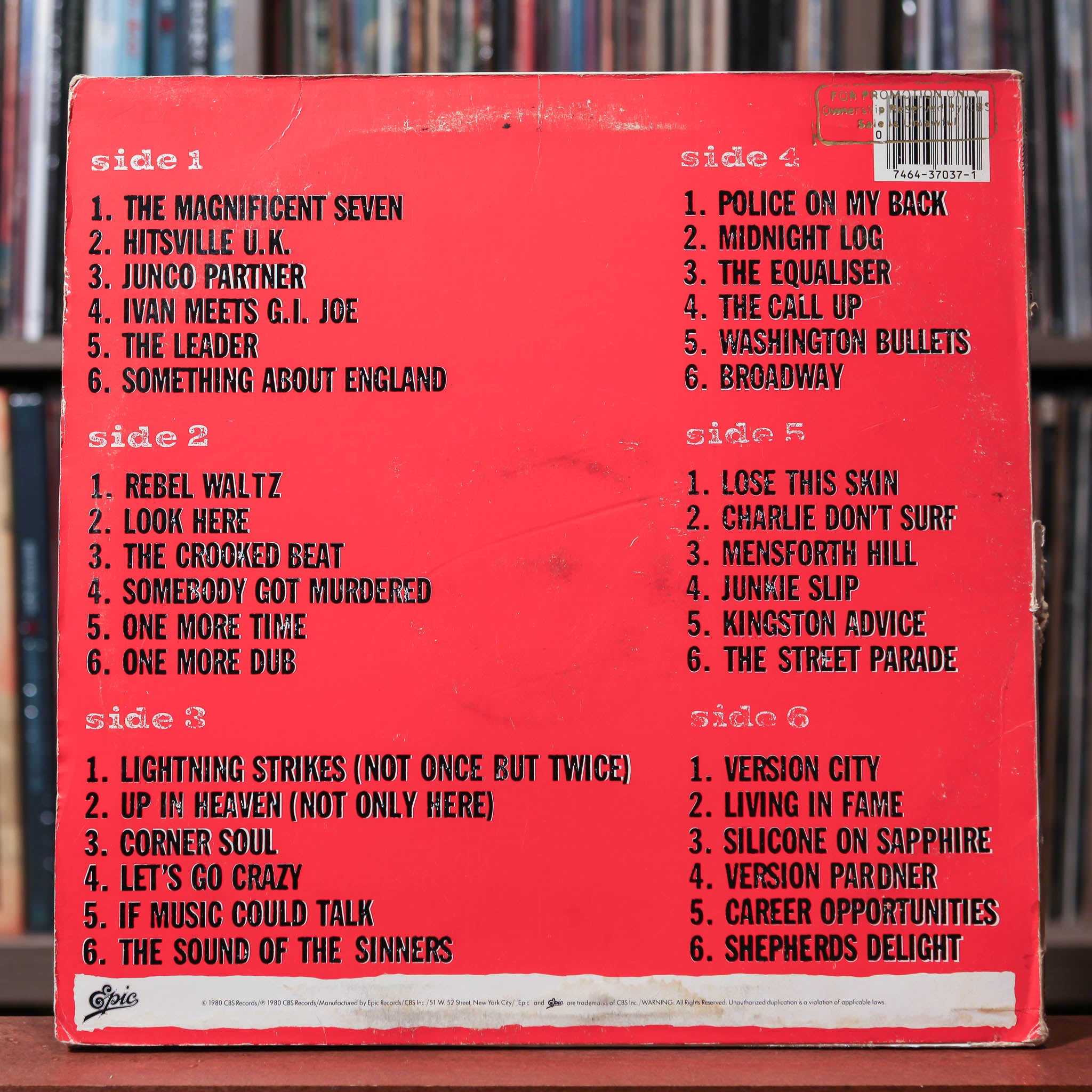 The Clash – Sandinista! – 3 x Vinyl (LP, Album), 1980