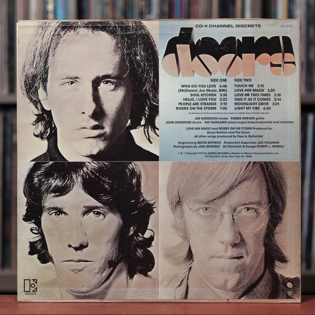 The Doors - Best Of - Quadra Disc - 1985 Elektra, VG+/EX