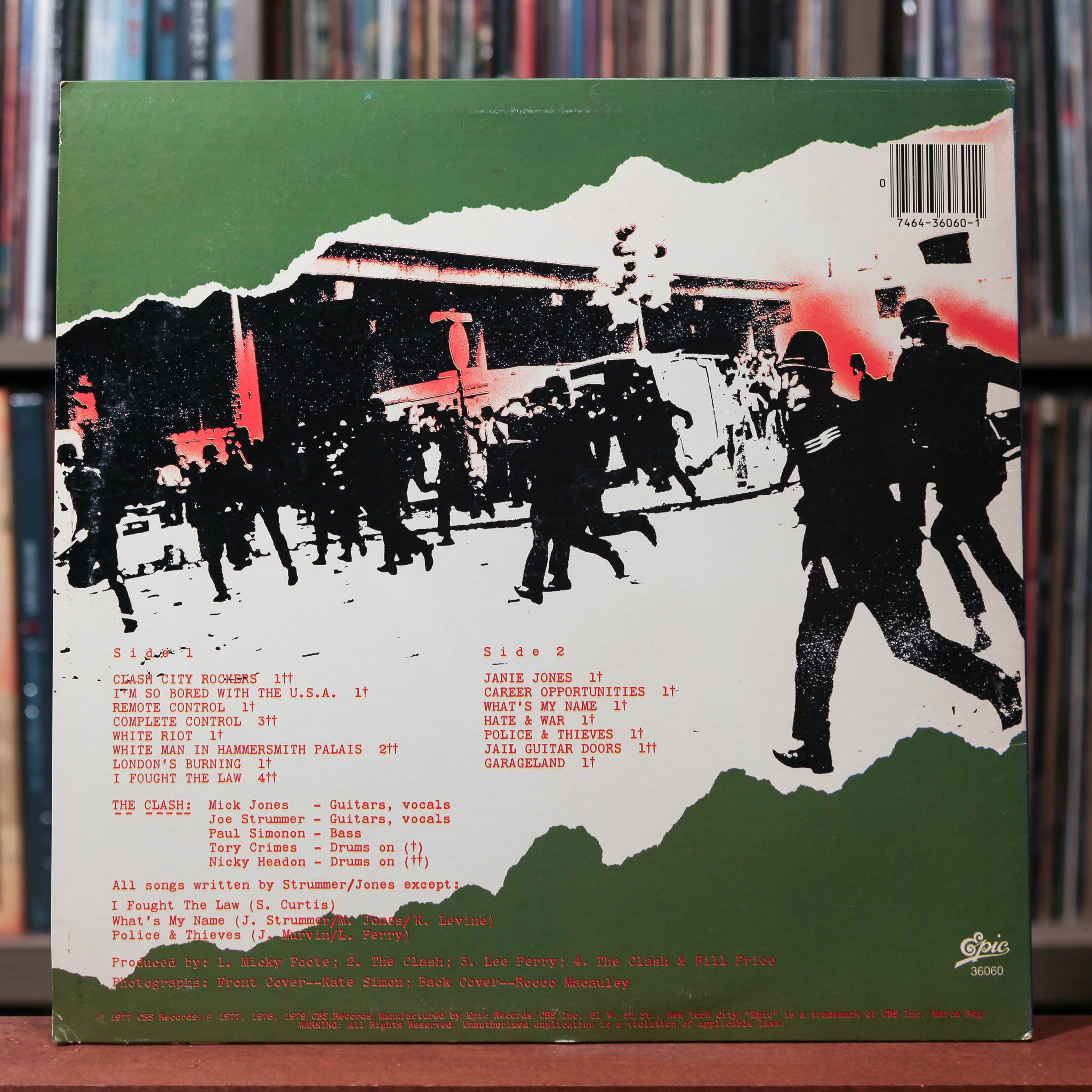 The Clash - The Clash - 1979 Epic, VG+/VG+