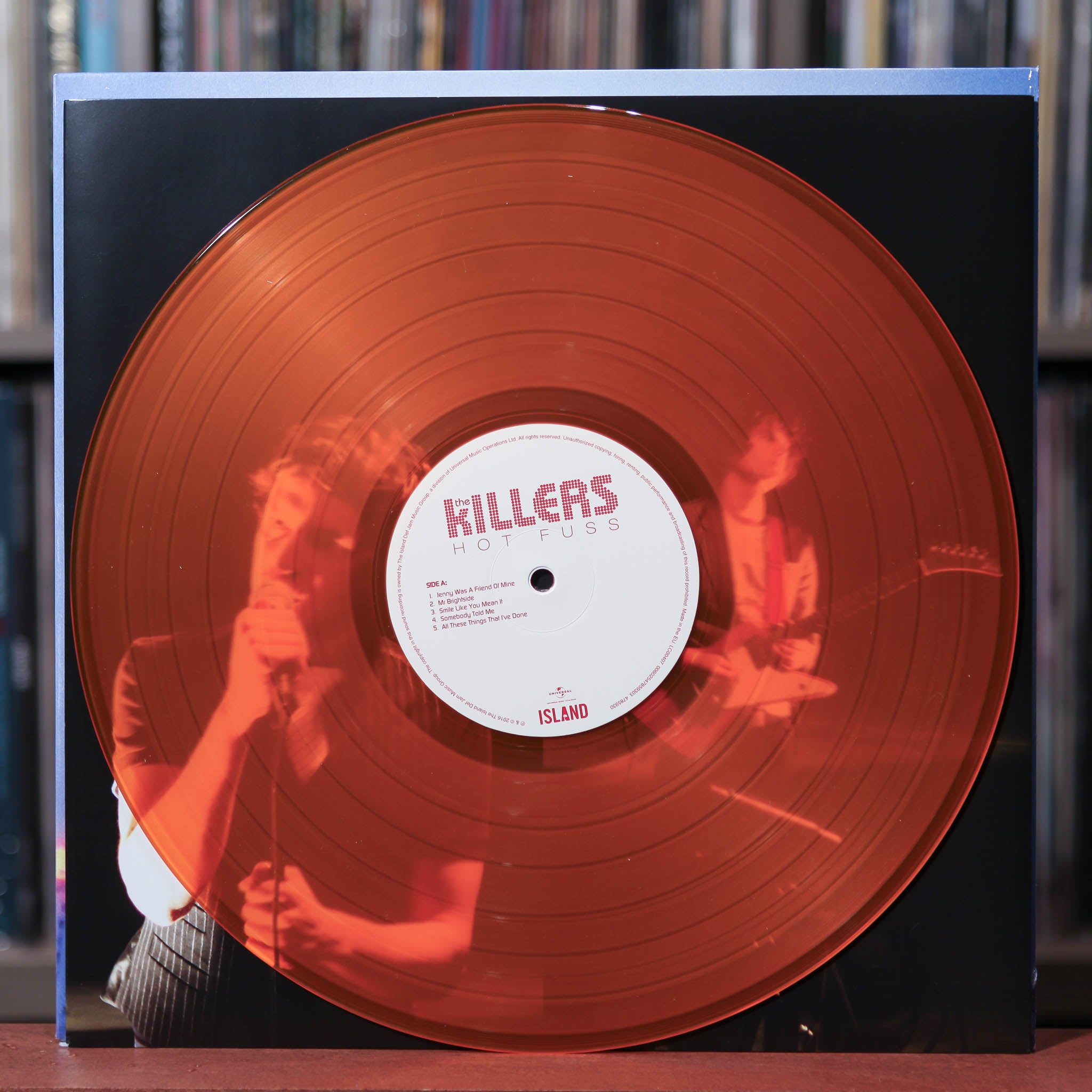 the killers HOT FUSS レコード LP レアカラー キラーズ - 洋楽