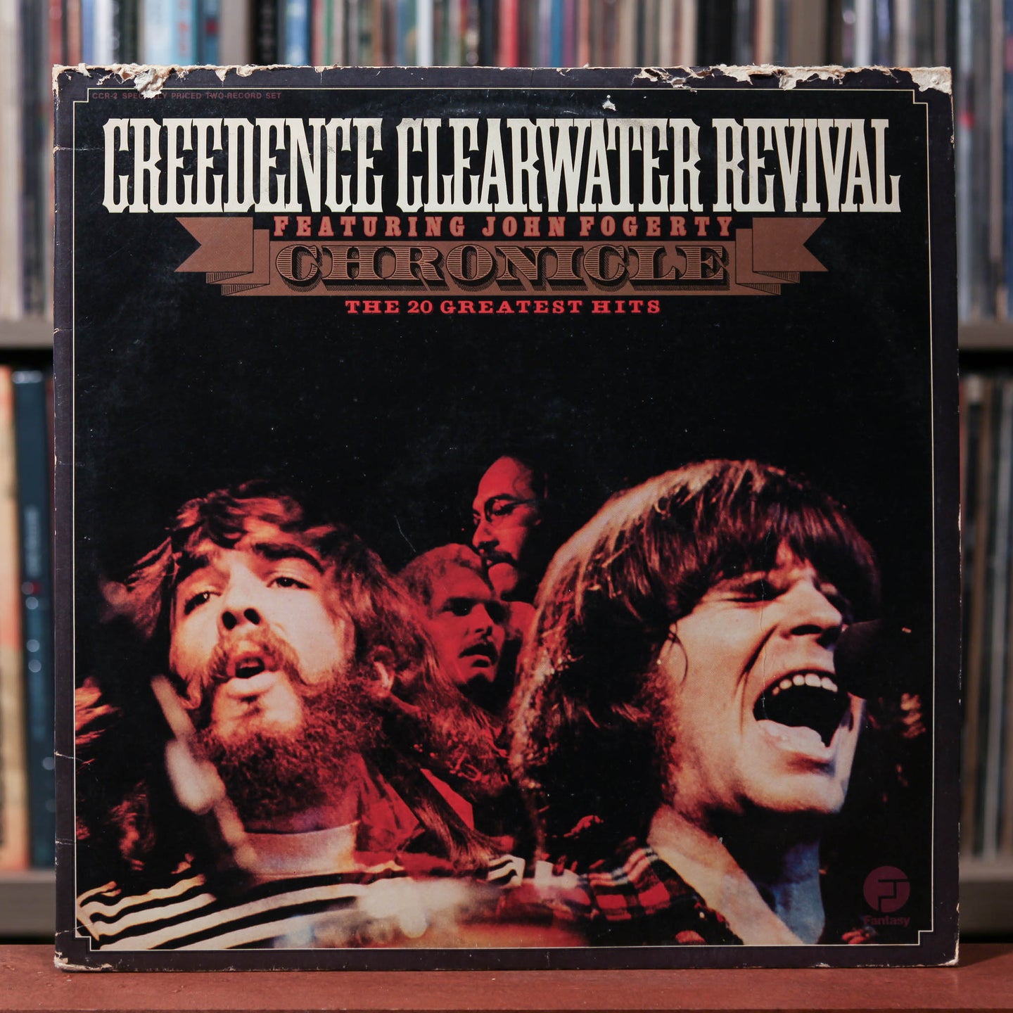 Creedence Clearwater Revival Featuring - Chronicle, The 20 Greatest Hits - 2LP - 1976 Fantasy, VG/VG