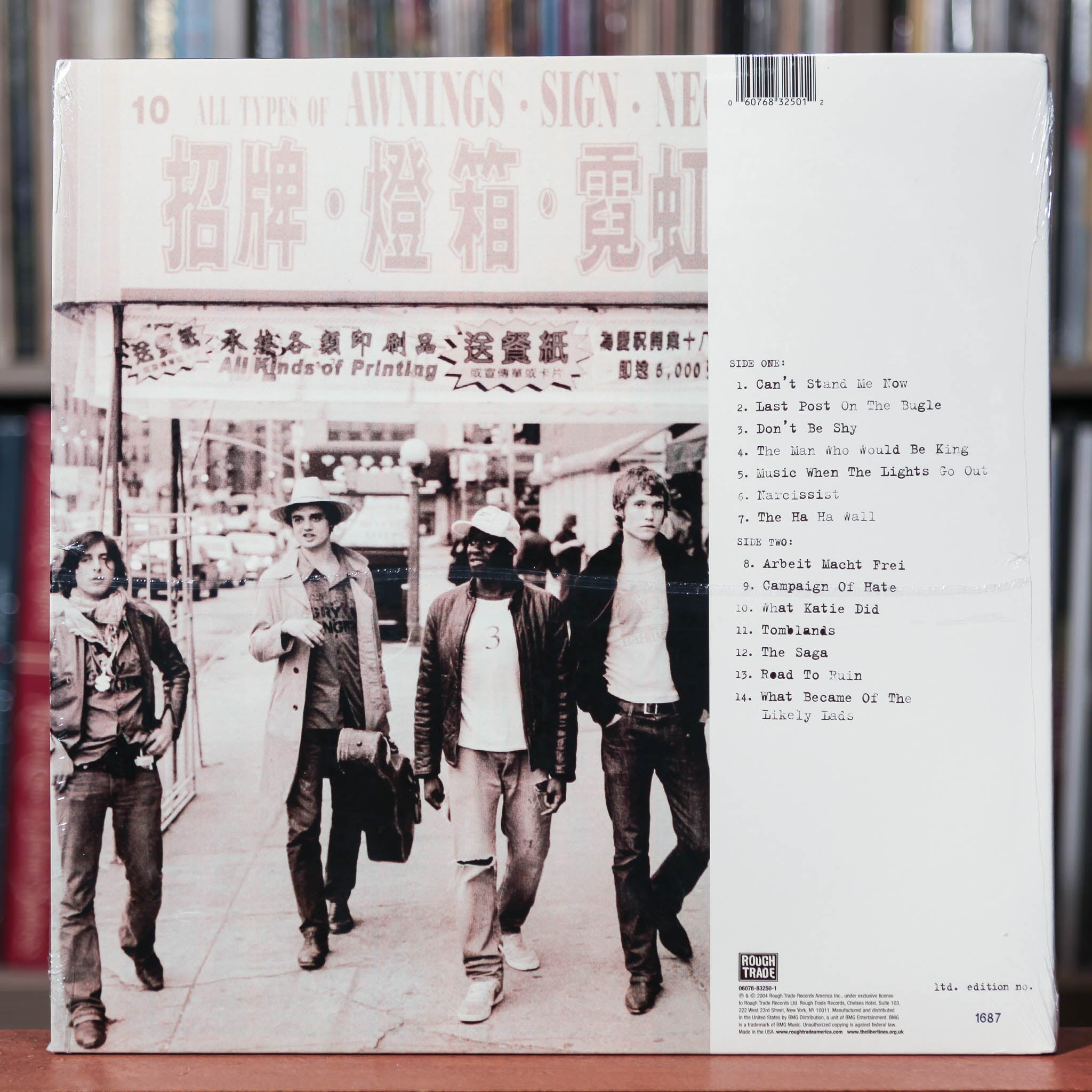 チェコLP The Libertines The Libertines RTRADLP166 Rough Trade /00260 LP LIBERTINES The Libertines RTRADLP166 Rough Trade CZECH RE