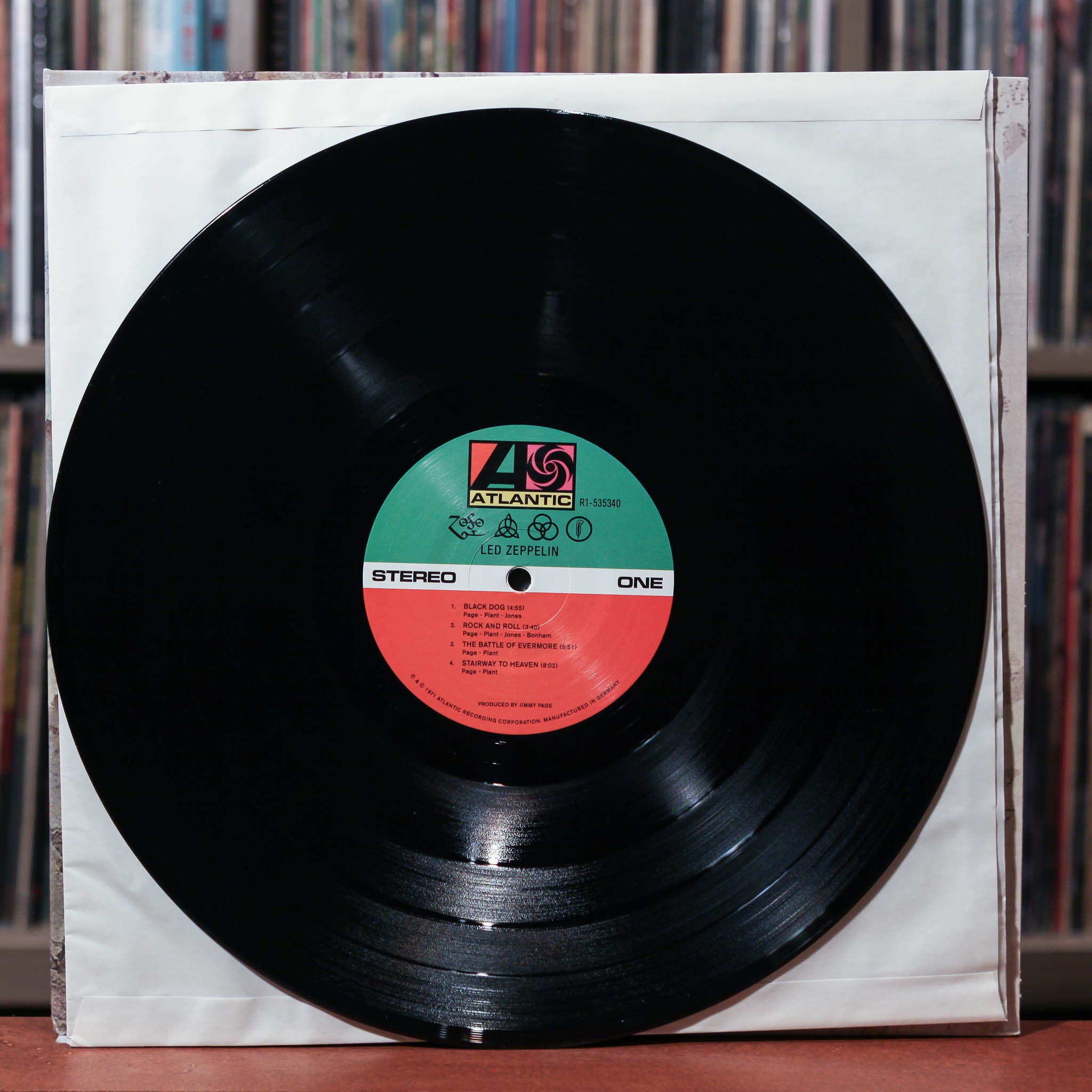 Led Zeppelin - IV Zoso - 2014 Atlantic, EX/EX