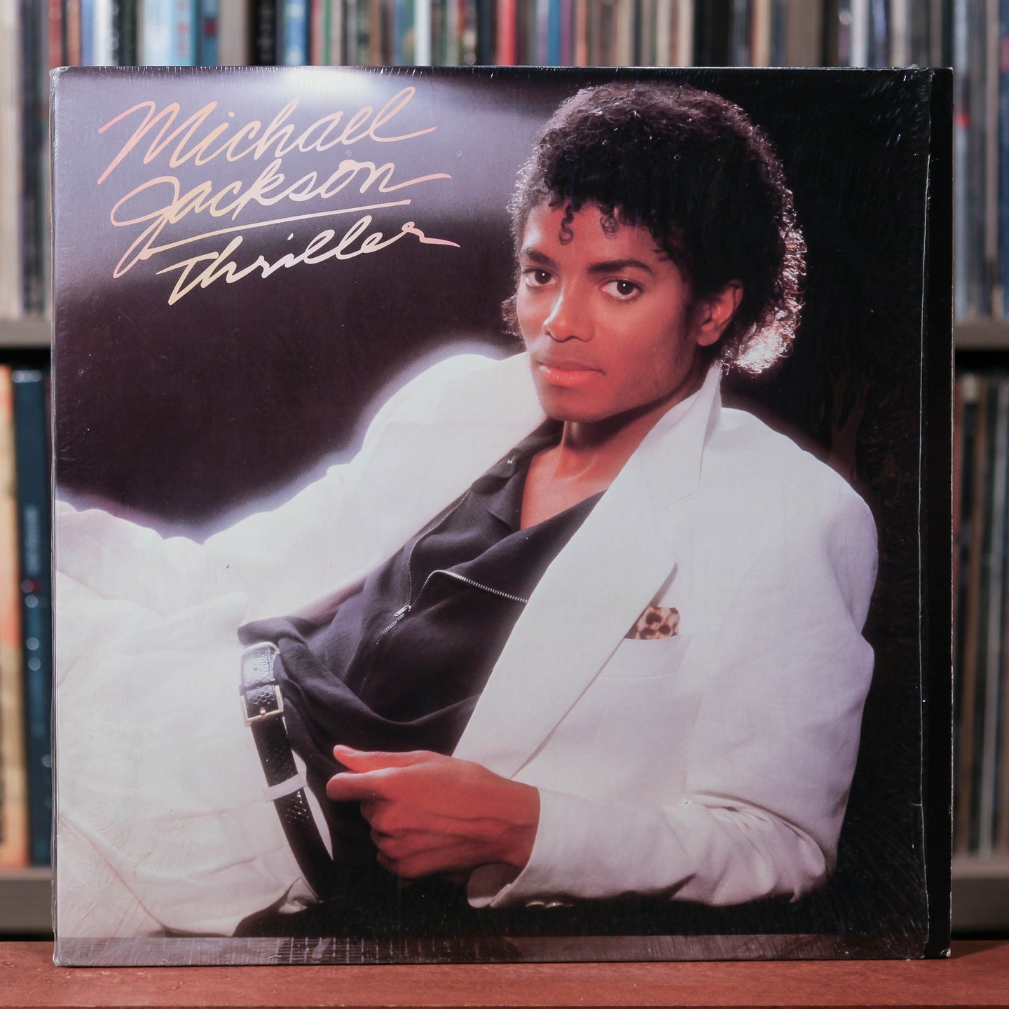 Michael Jackson - Thriller - 1982 Epic, EX/VG+ w/SHRINK