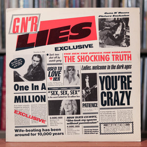 Guns N' Roses - G N' R Lies - 1988 Geffen, VG/EX