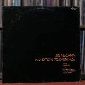 Les McCann - Invitation To Openness - 1972 Atlantic, VG/VG+