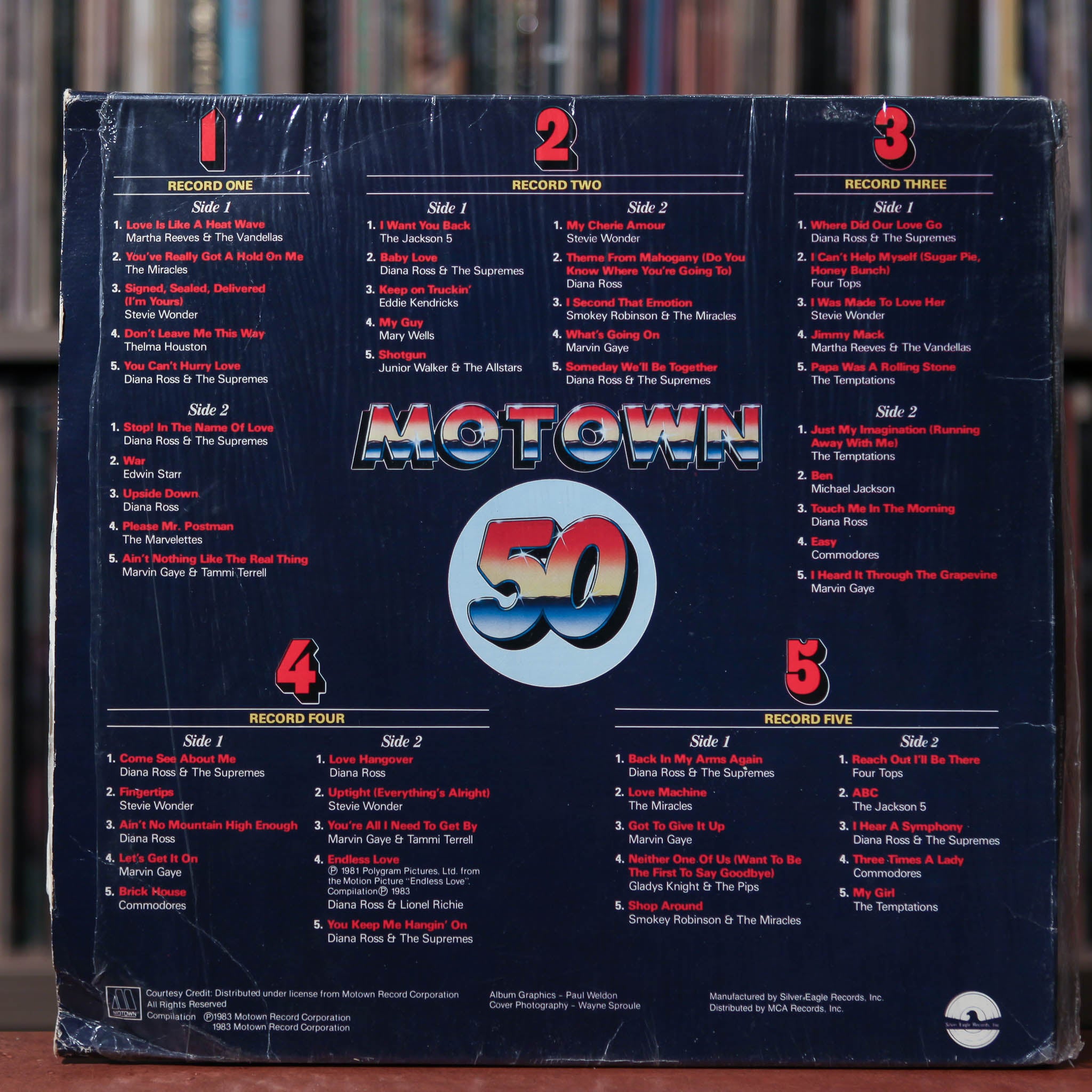 Marvin Gaye Motown Anniversary: Marvin Gaye LP (Blue Vinyl)