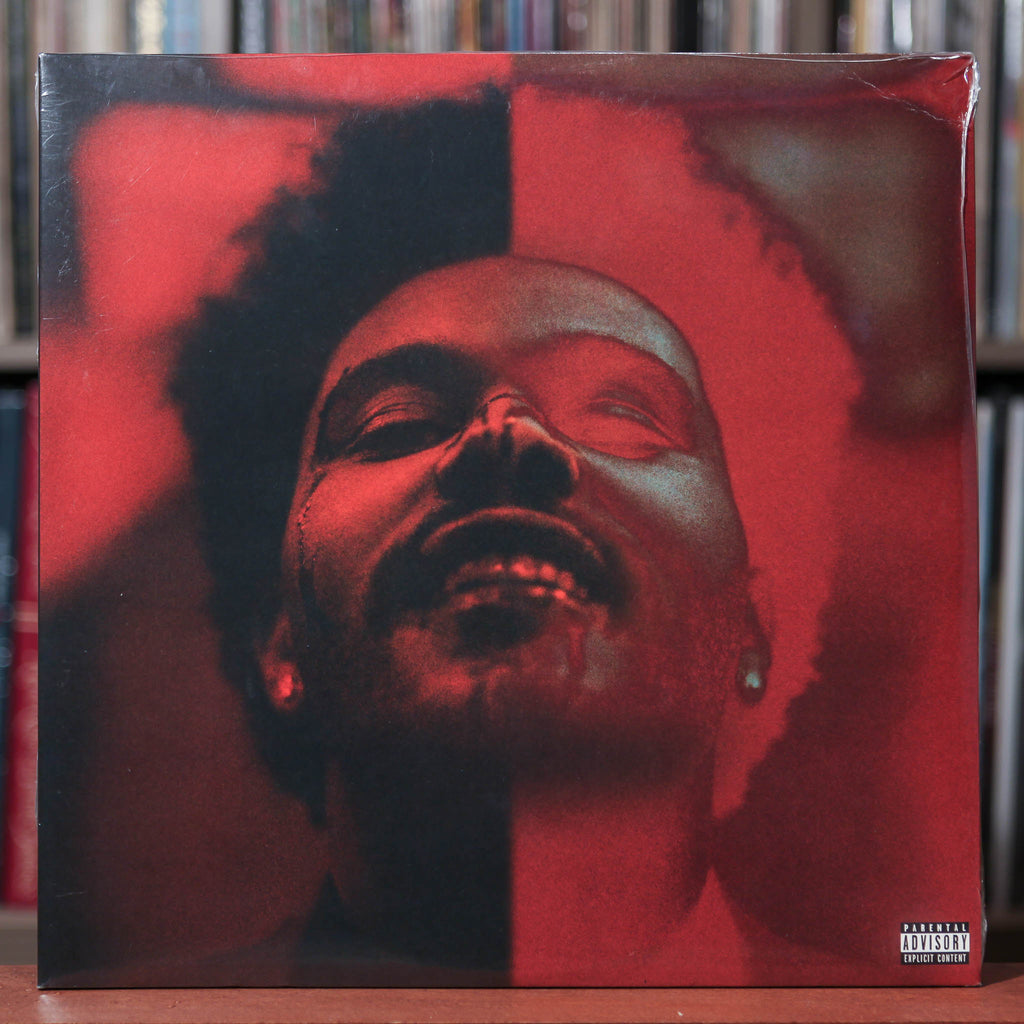 The Weeknd - After Hours - 2LP Deluxe, Clear w/ Red Blood Spatter - 20