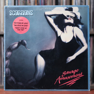 Scorpions - Savage Amusement - Rare PROMO - 1988 Mercury, VG/VG
