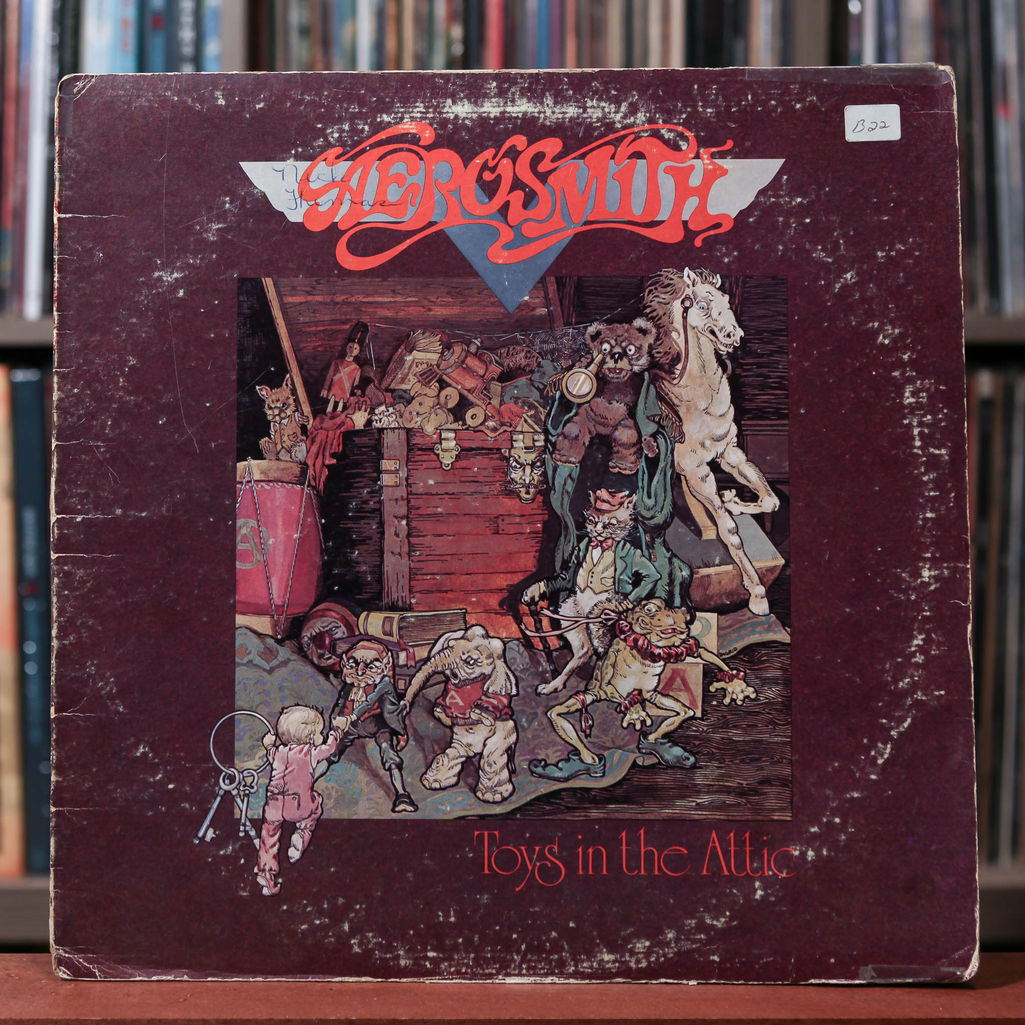 Aerosmith Toys in the Attic レコード Amazon.com: Toys In The Attic [LP]: CDs & Vinyl