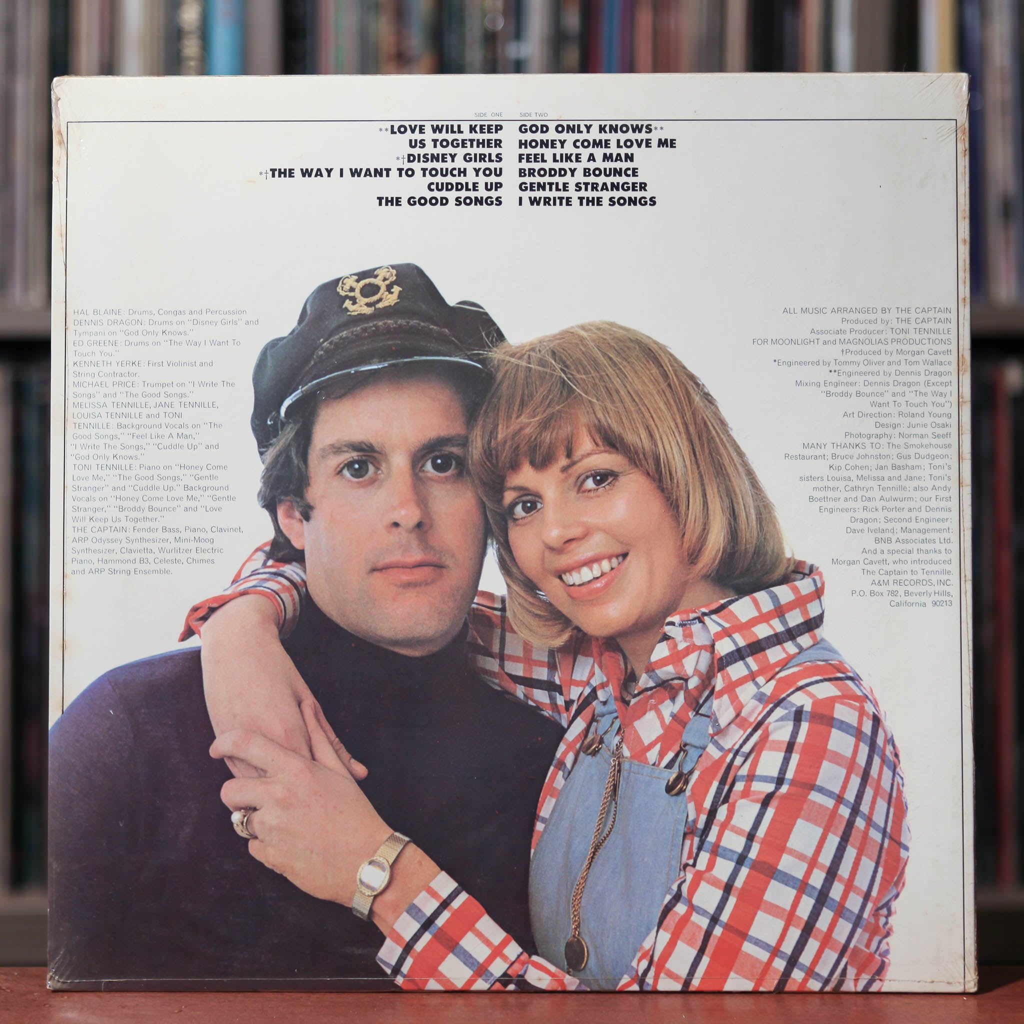Captain & Tennille Love Will Keep Us Together 1975 A&M, SEALED