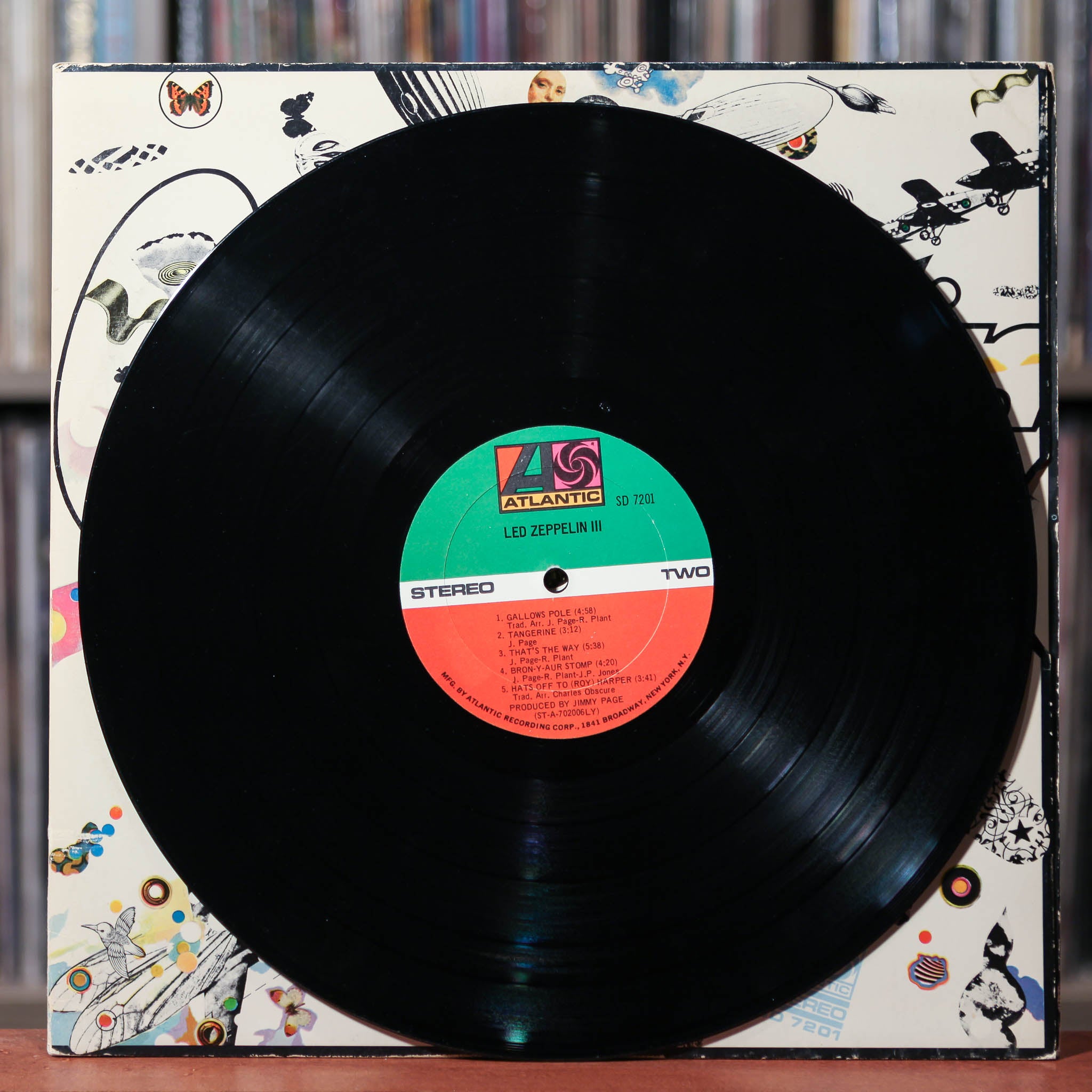 Led Zeppelin - III - 1970 Atlantic, VG/VG