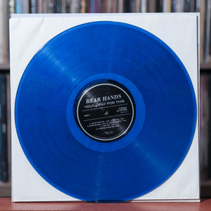 Bear Hands - You'll Pay For This - Autographed - Blue Color Vinyl - 2016 Spensive, NM/NM w/ Shrink