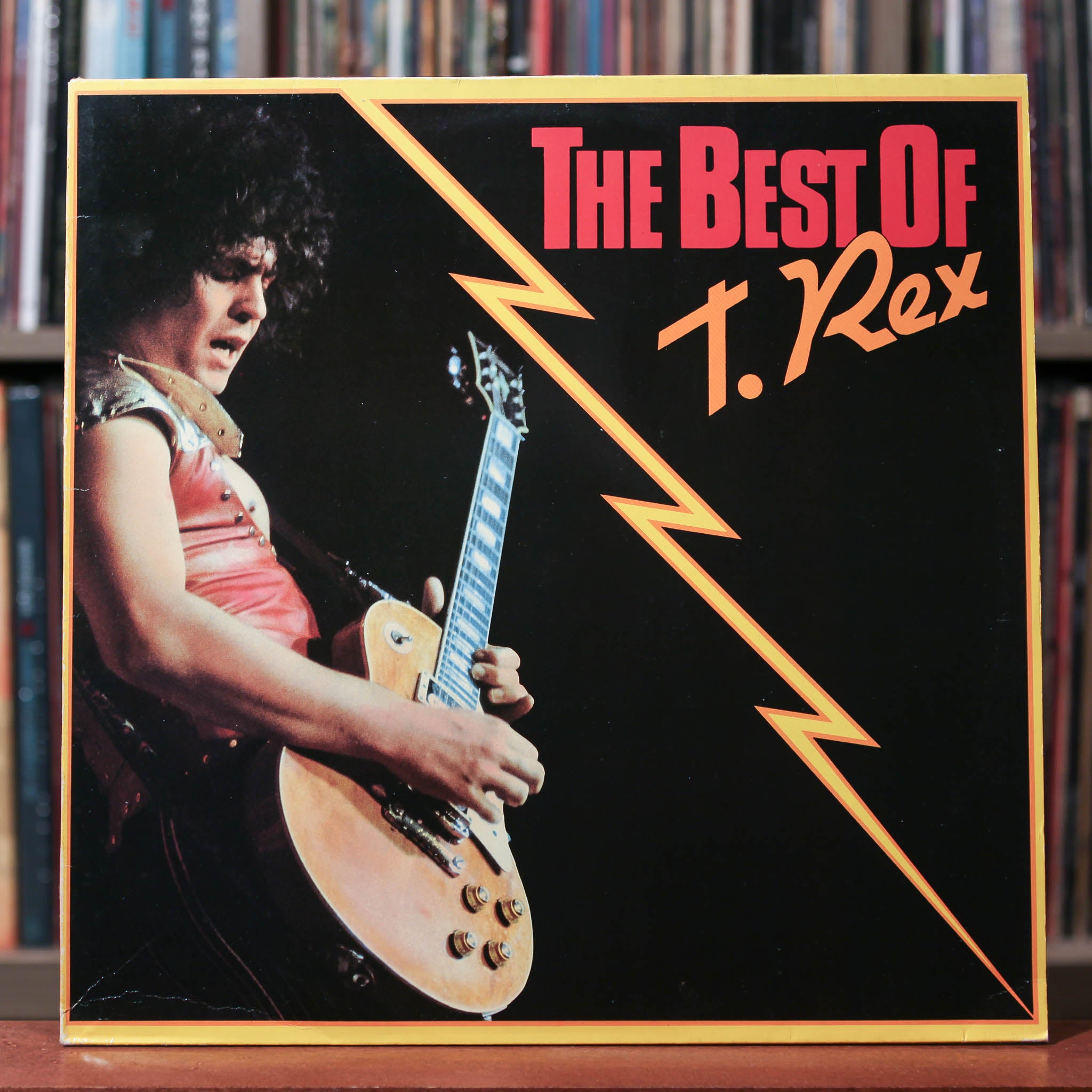T. Rex - The Best Of T. Rex - GERMAN import 1980 Cube Records, VG/VG+