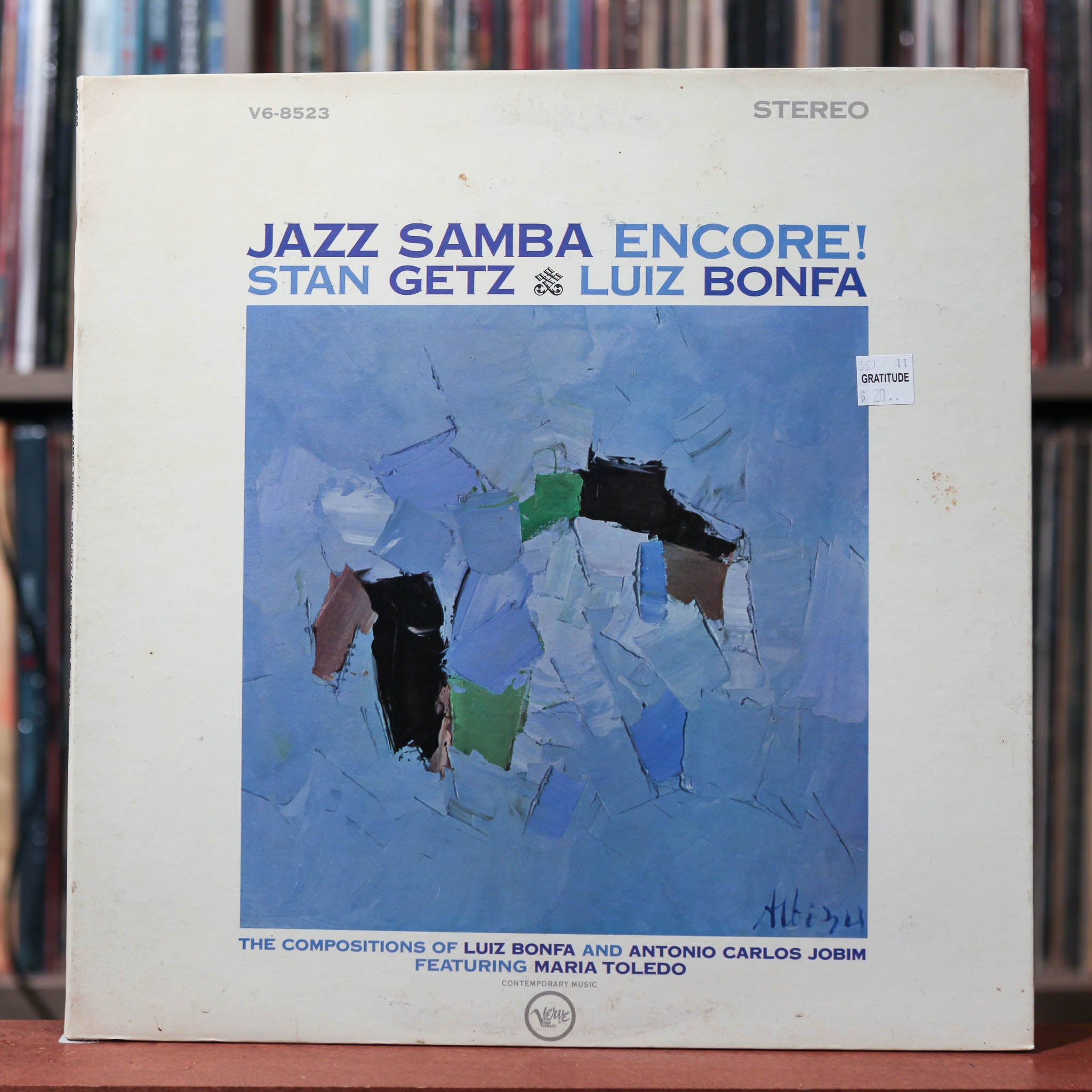 Stan Getz - Jazz Samba Encore! - 1963 Verve Records, VG/VG