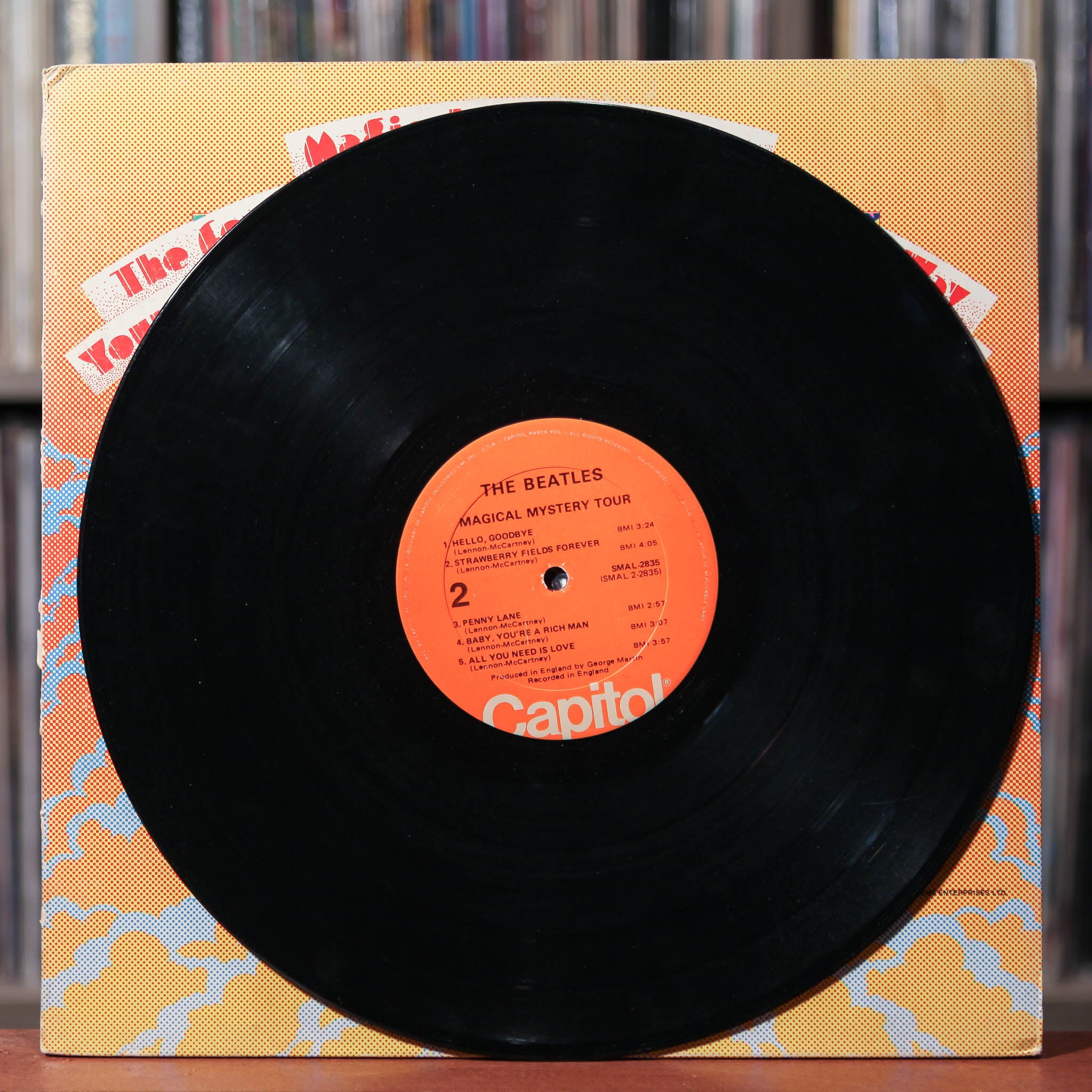 The Beatles - Magical Mystery Tour - 1976 Capitol, VG+/VG