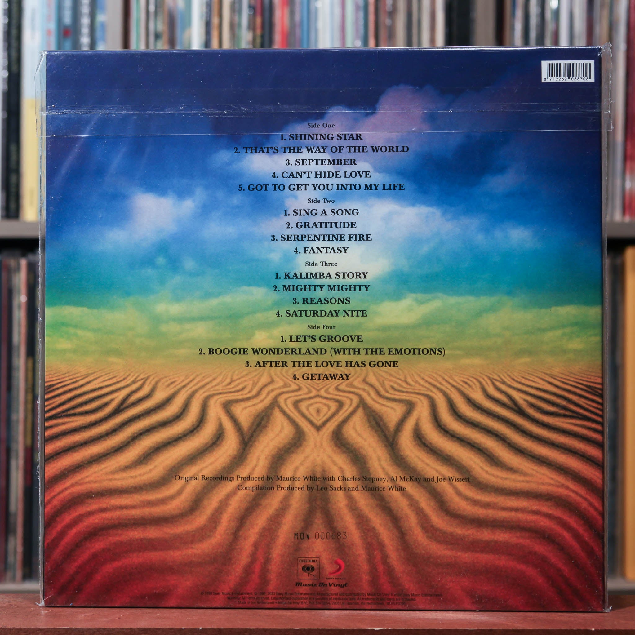 Earth, Wind & Fire - Greatest Hits - 2LP EUROPE MOV W/ SLEEVE & HYPE F