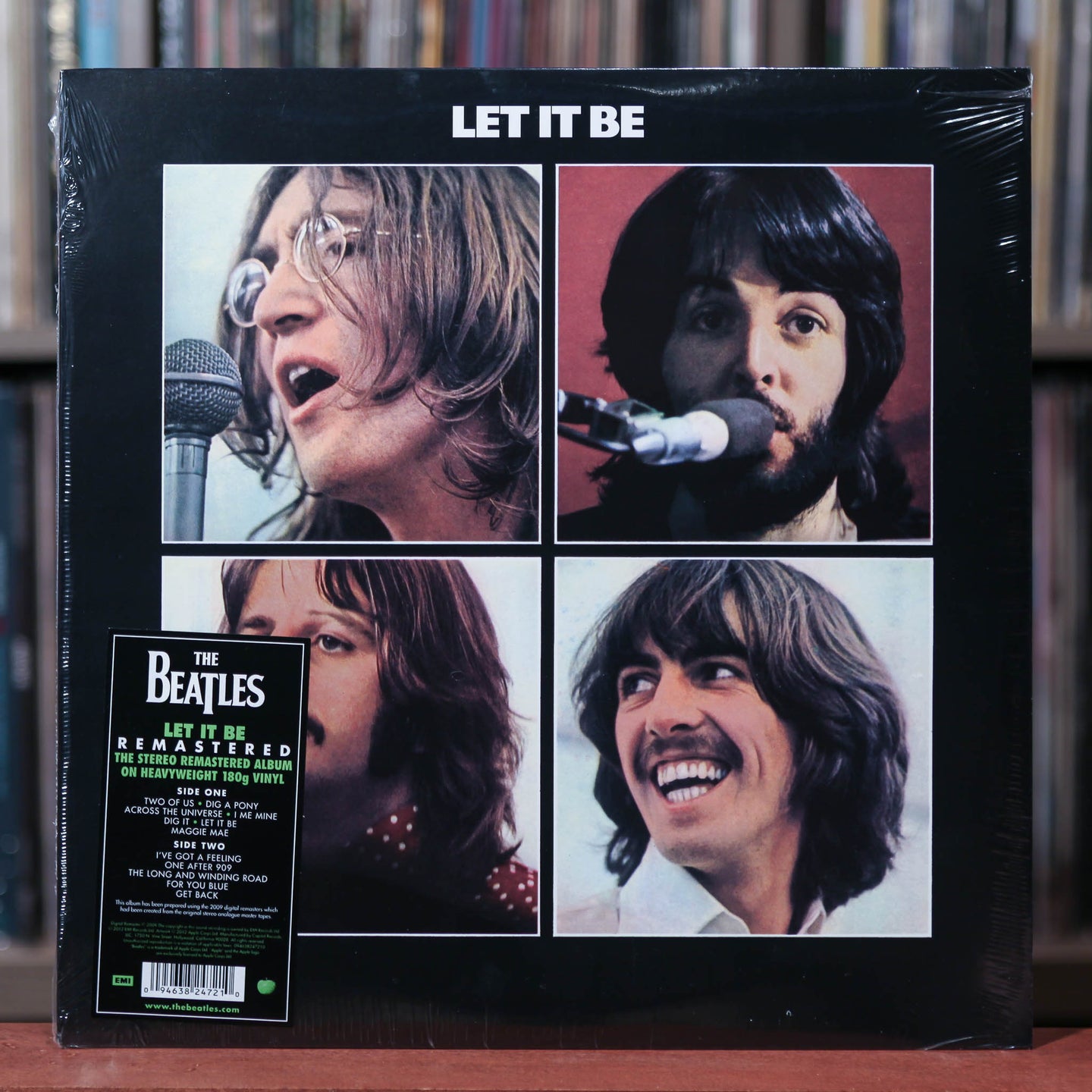 The Beatles - Let It Be  - 2012 Apple, SEALED