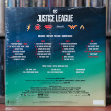 Load image into Gallery viewer, Danny Elfman - Justice League (Original Motion Picture Soundtrack) - Silver Opaque - 2LP - 2018 Watertower, SEALED

