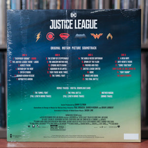Danny Elfman - Justice League (Original Motion Picture Soundtrack) - Silver Opaque - 2LP - 2018 Watertower, SEALED