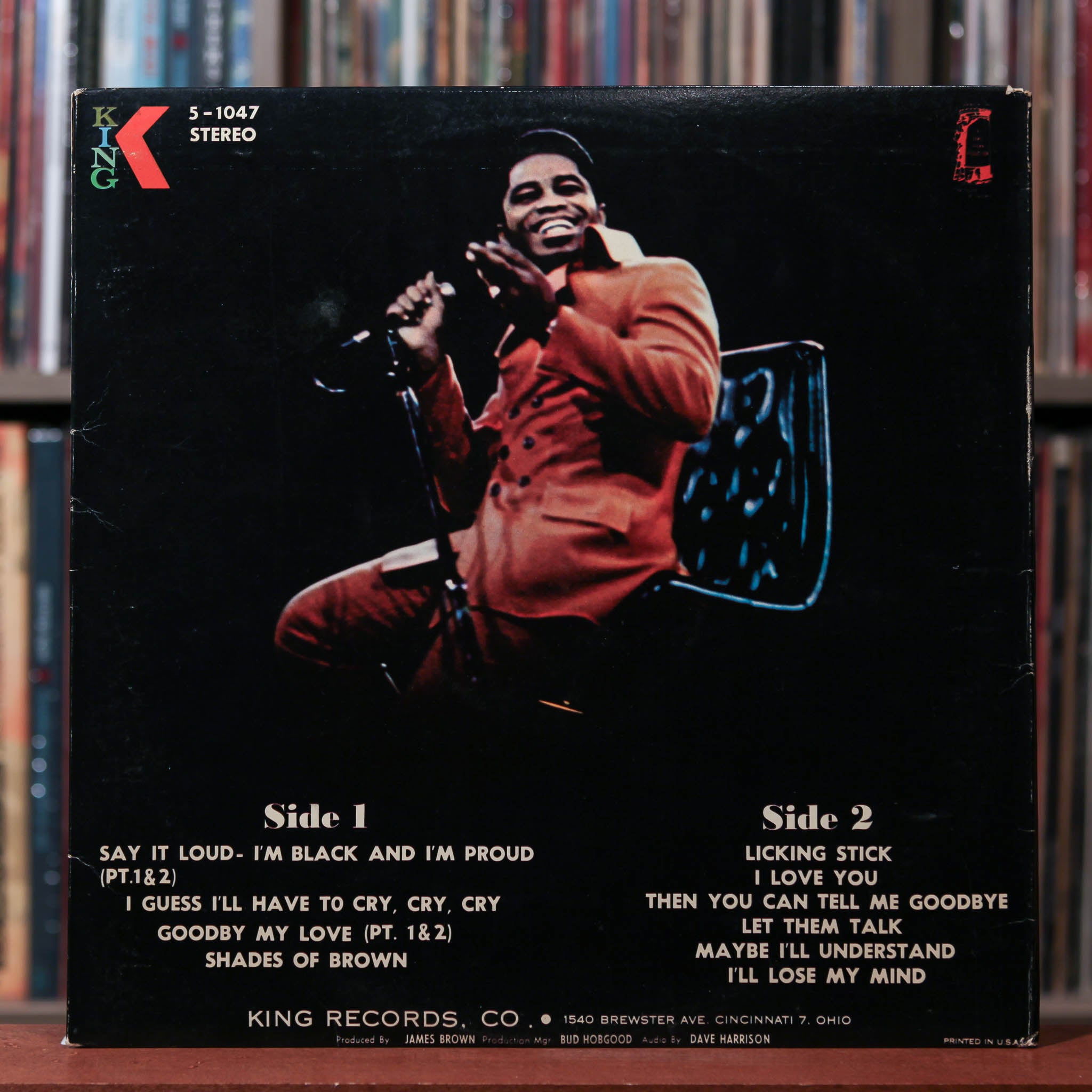 James Brown Say It Loudネタ満載 US激レアオリジナル盤 Say It Loud - I'm Black and I'm Proud - ジェームス・ブラウンの