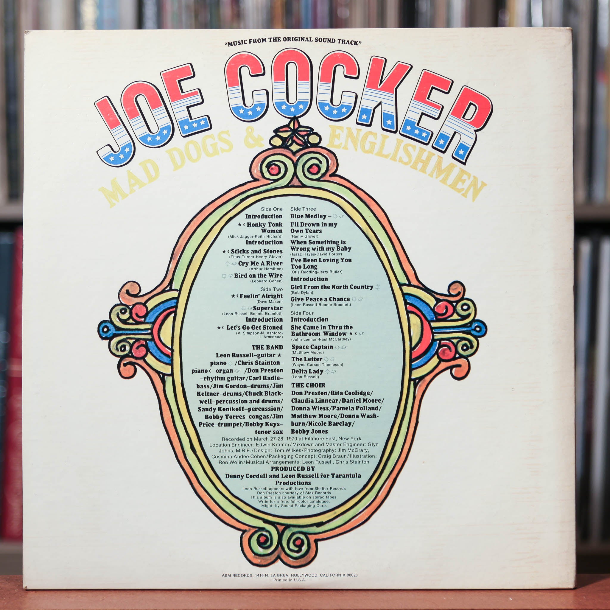 Joe Cocker - Mad Dogs & Englishmen - 2LP - 1970 A&M, VG+/EX