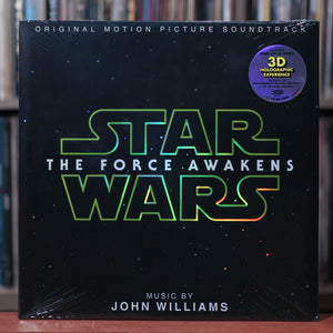 John Williams - Star Wars: The Force Awakens - Etched Vinyl - 2LP - 2016 Walt Disney, SEALED