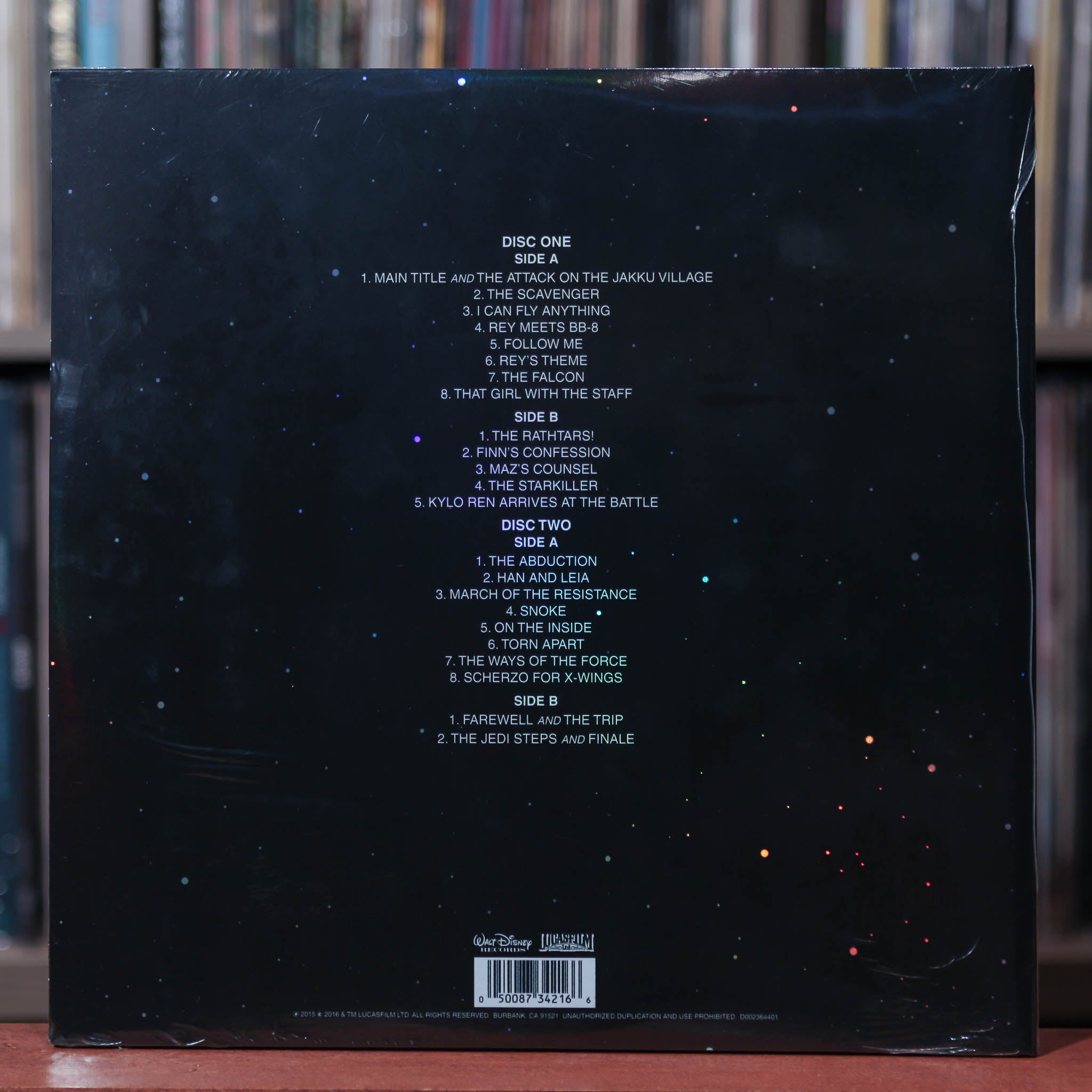 John Williams - Star Wars: The Force Awakens - Etched Vinyl - 2LP - 20