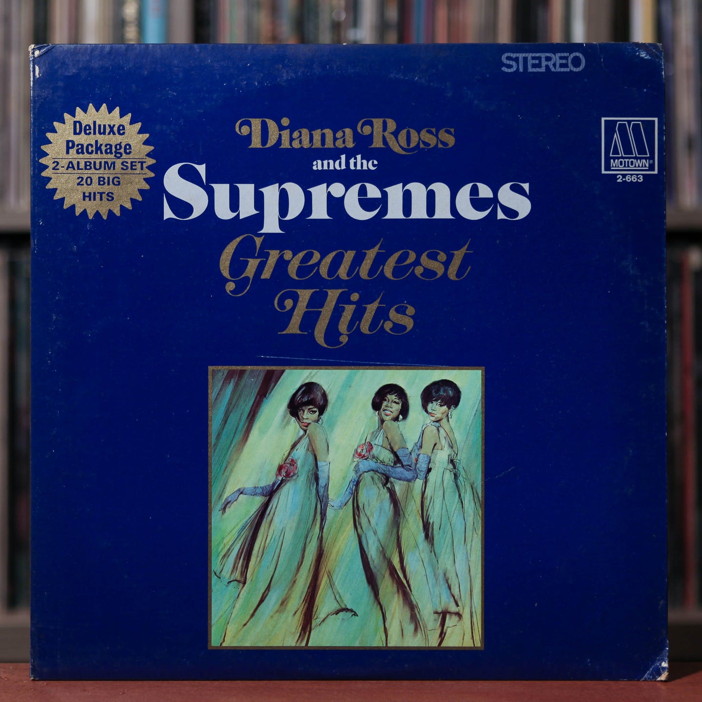Diana Ross And The Supremes - Greatest Hits - 2LP - 1967 Motown, VG+/VG+