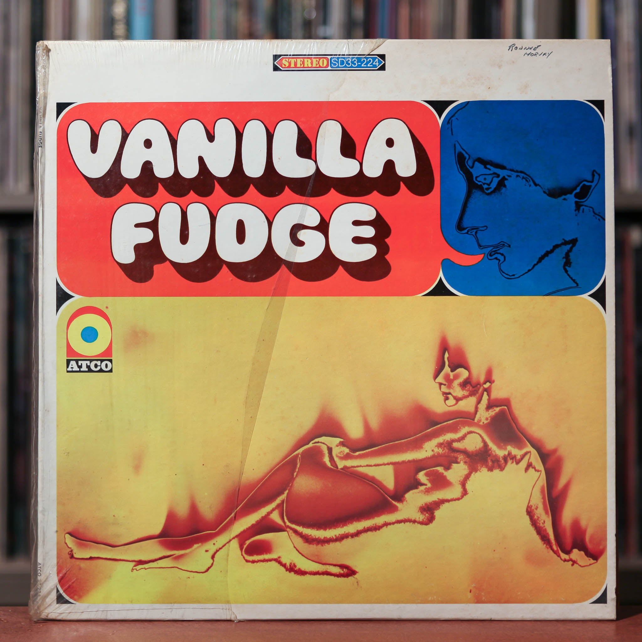 Vanilla Fudge - Self-Titled - 1967 ATCO, EX/VG w/Shrink