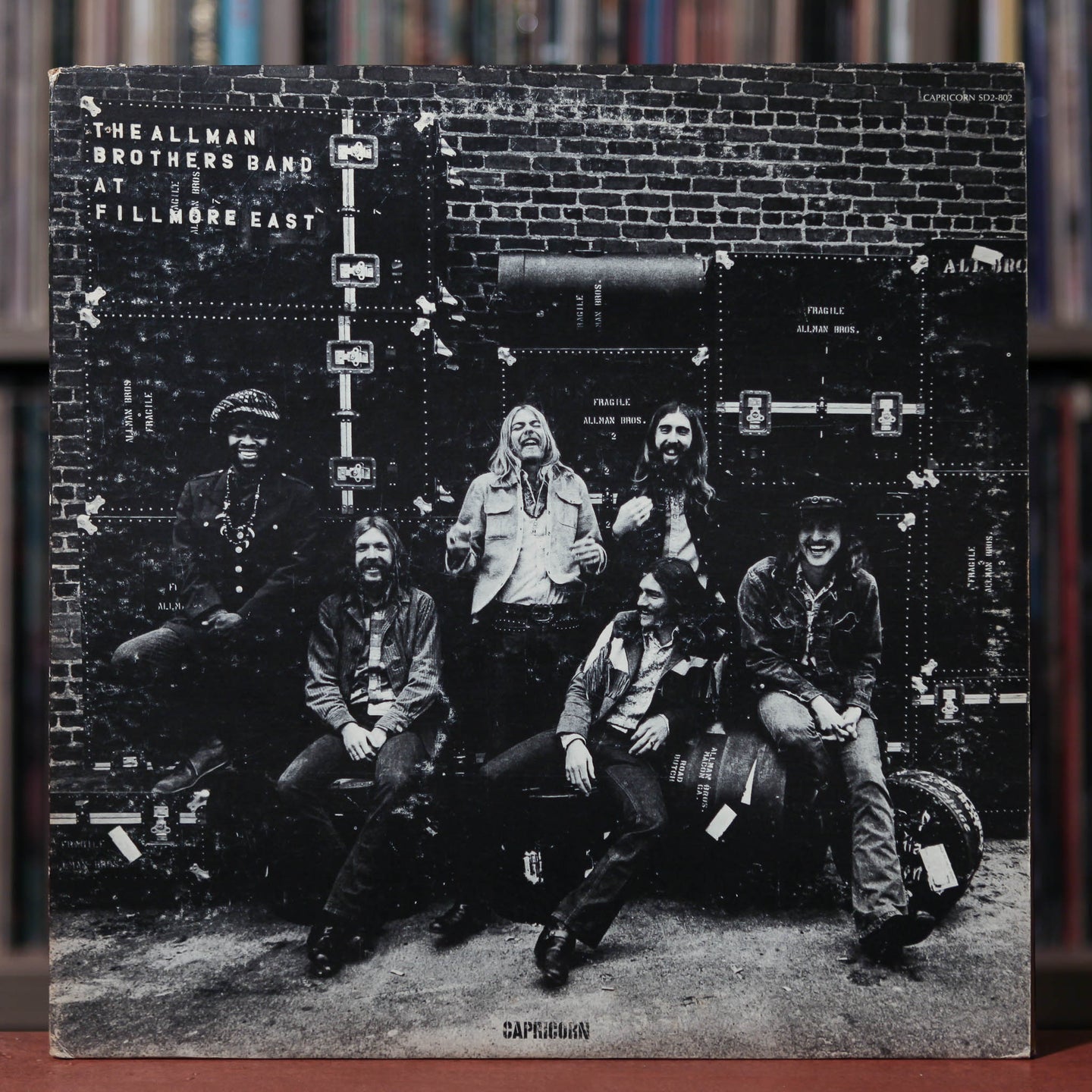 Allman Brothers - The Allman Brothers Band At Fillmore East - 2LP - 1971 Capricorn, EX/EX