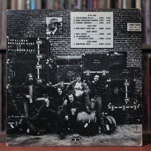 Allman Brothers - The Allman Brothers Band At Fillmore East - 2LP - 1971 Capricorn, EX/EX