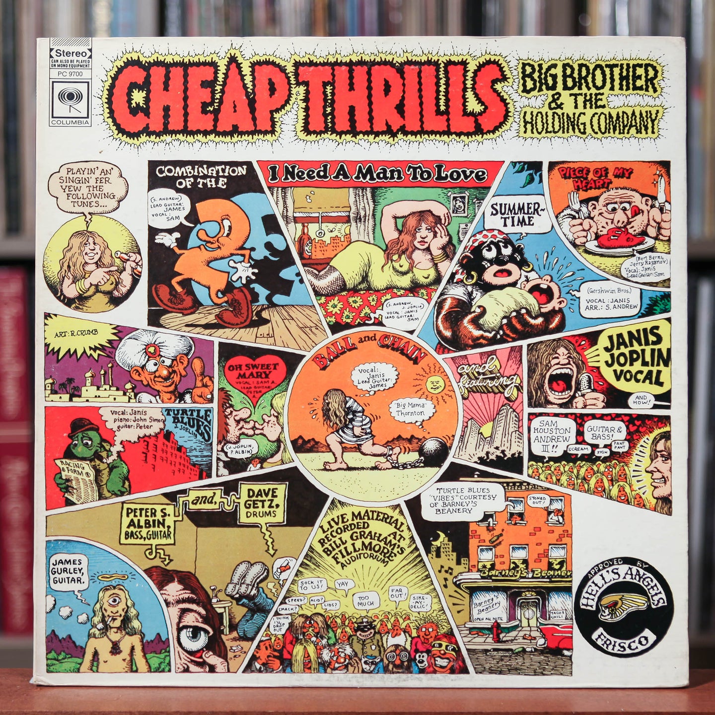 Big Brother and the Holding Company - Cheap Thrills - 1980 Columbia, EX/VG