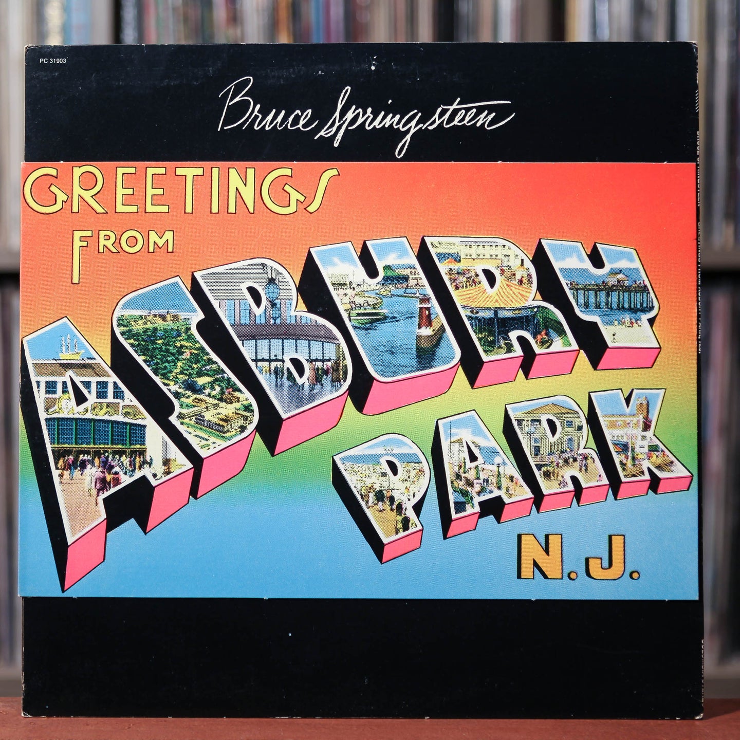Bruce Springsteen - Greetings From Asbury Park  - 1973 Columbia, EX/VG+