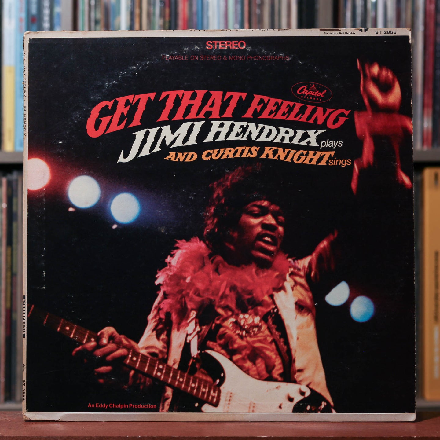 Jimi Hendrix - Get That Feeling - 1967 Capitol Records, VG/VG