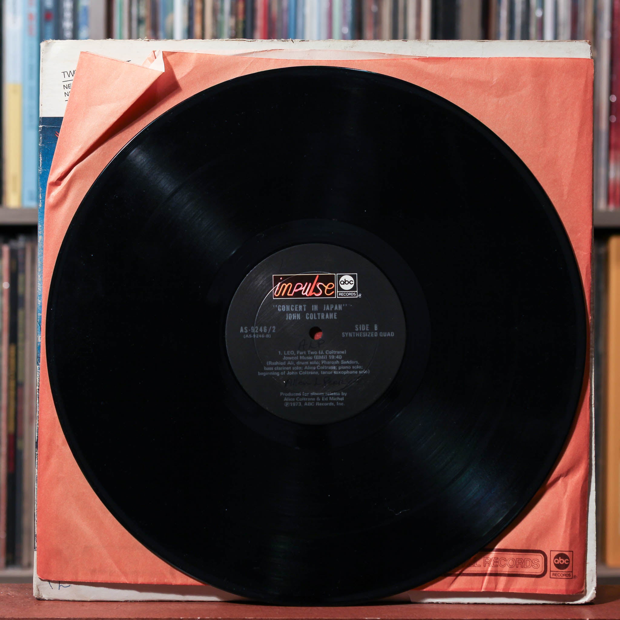 John Coltrane - Concert In Japan - 2LP QUADRAPHONIC 1973 Impulse!