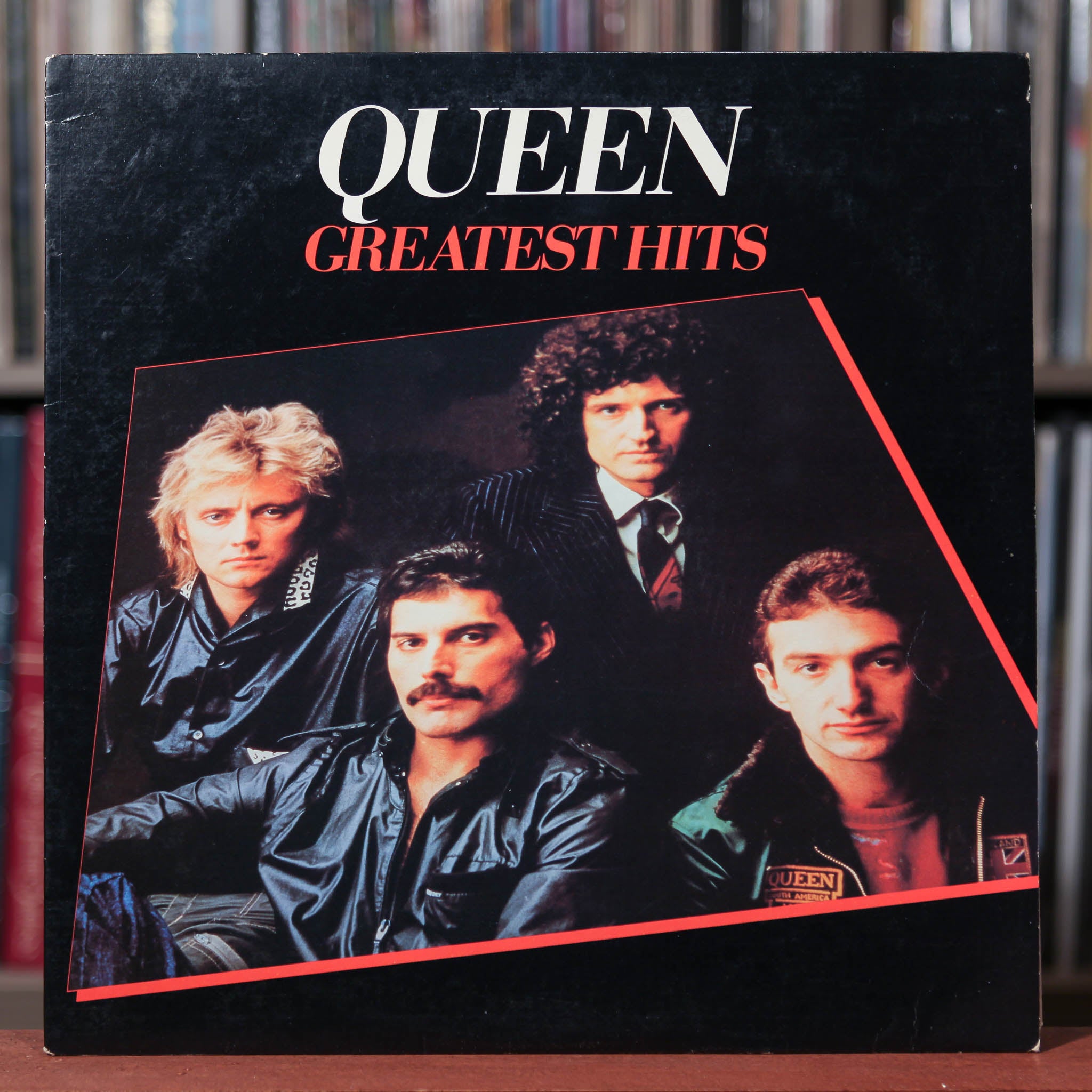 Queen - Greatest Hits - 1981 Elektra, VG+/VG+