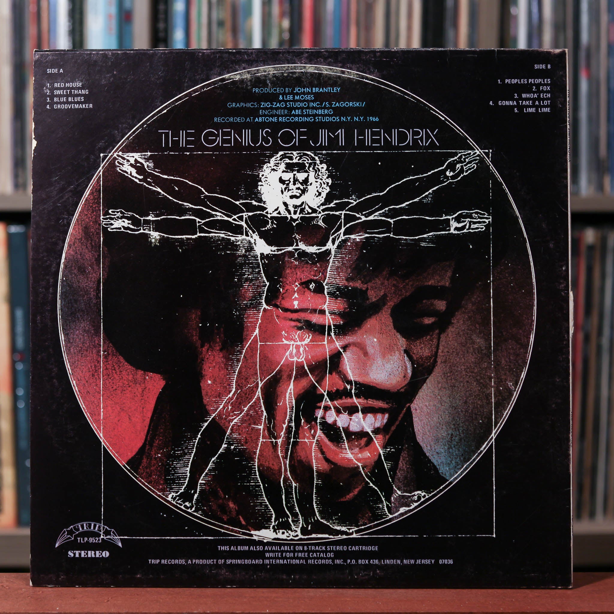 Jimi Hendrix - The Genius Of Jimi Hendrix - 1974 TRIP, VG/VG+