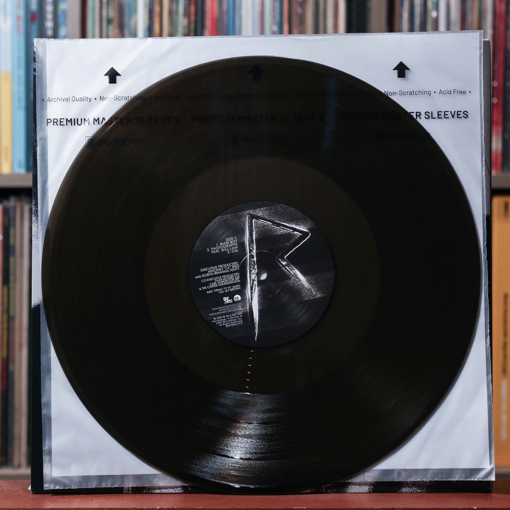 Rihanna - Rated R - 2LP BLACK ICE VINYL 2023 Def Jam Recordings, NM/NM