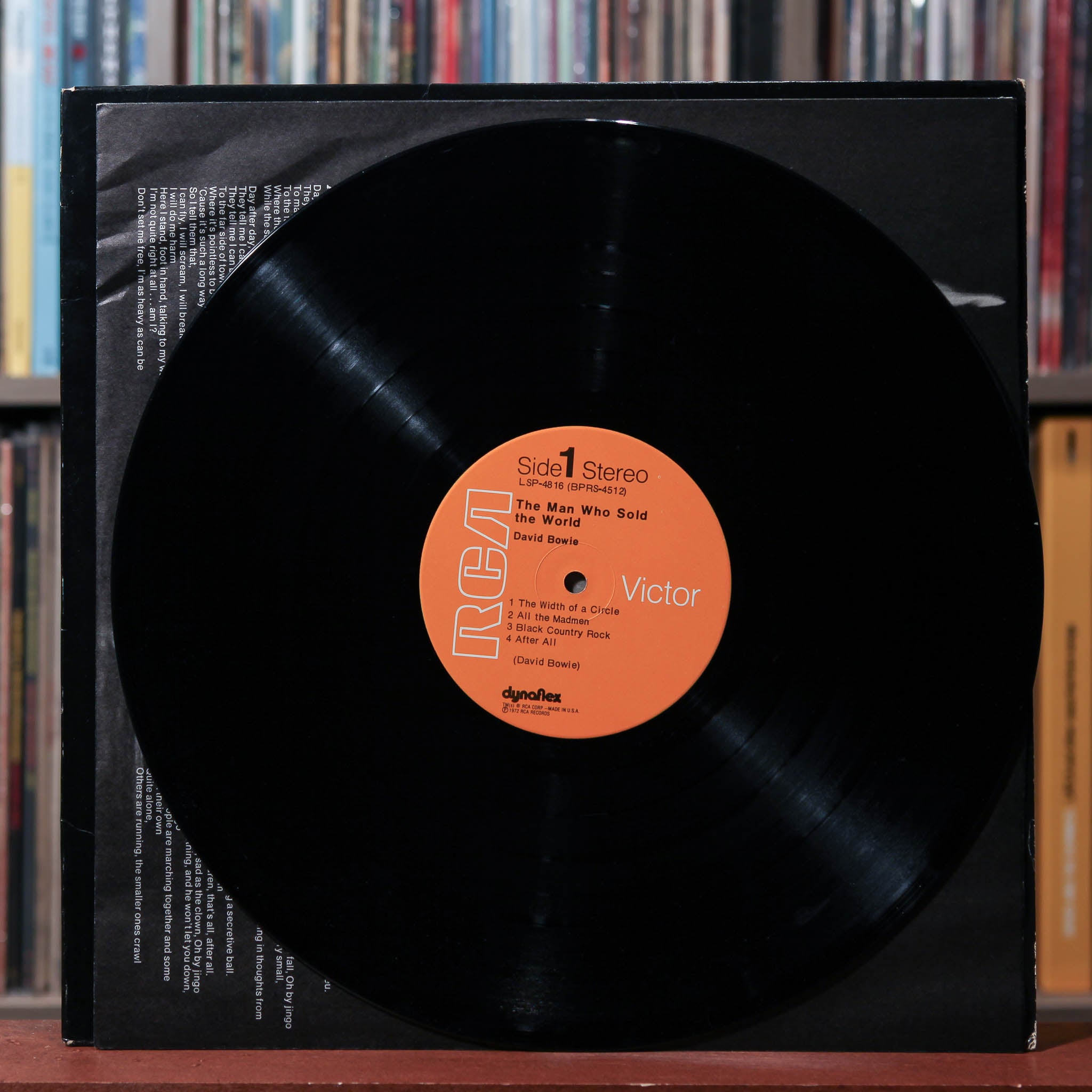 David Bowie - The Man Who Sold The World - 1972 RCA Victor, VG/VG