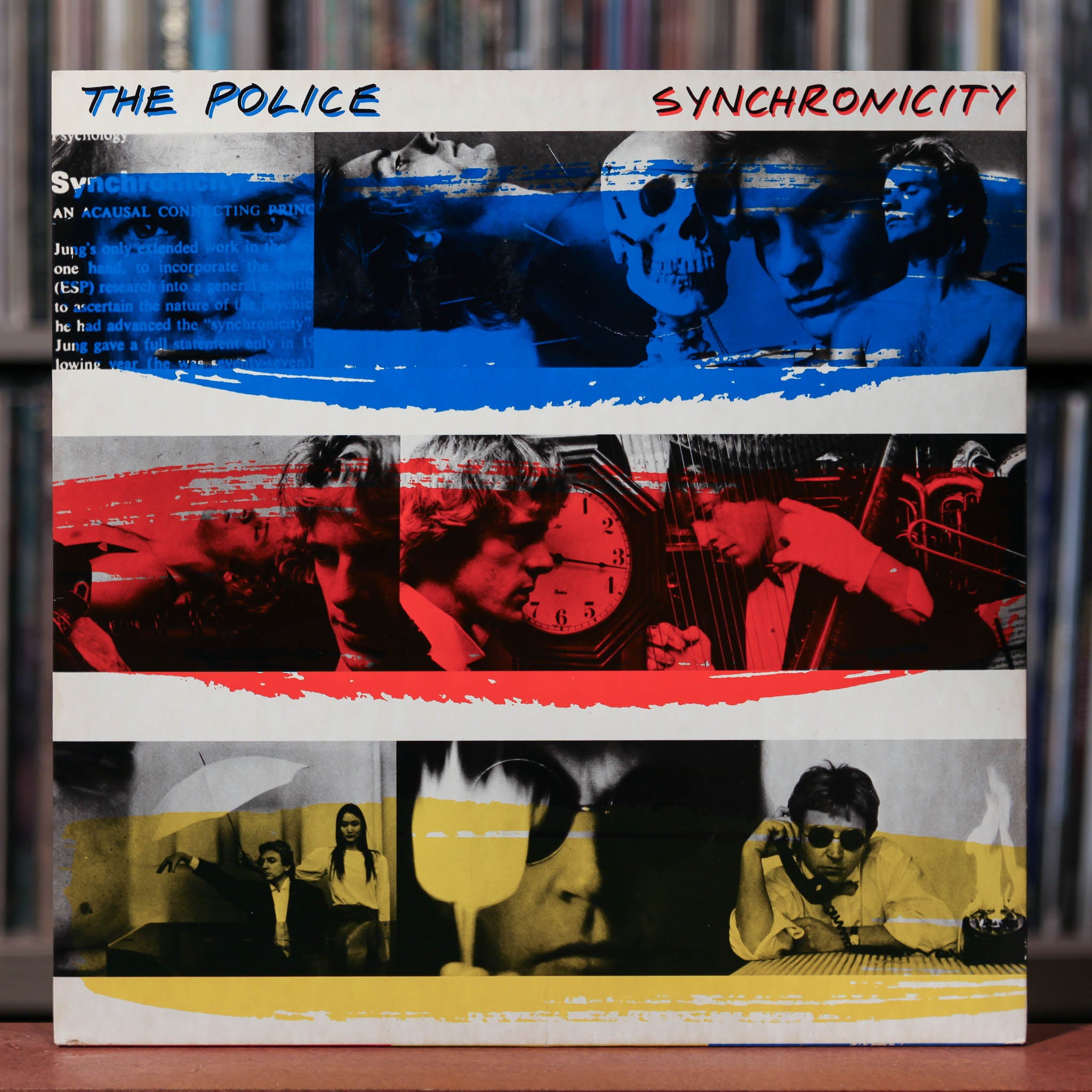 Police - Synchronicity - 1983 A&M, VG+/VG+