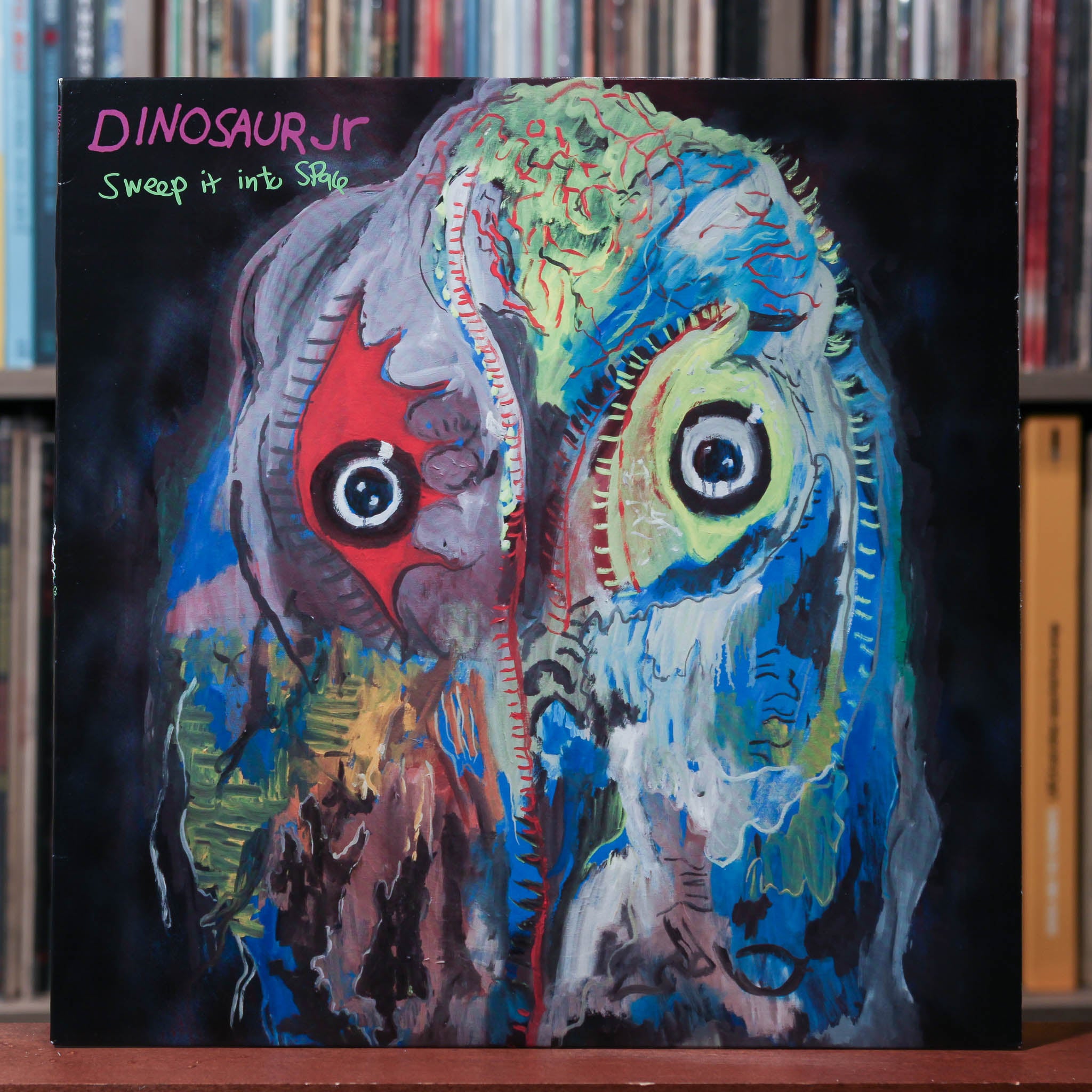 Dinosaur jr sweep it into spaceサインmascis Dinosaur Jr SWEEP IT INTO SPACE Color Vinyl LP Record NEW J