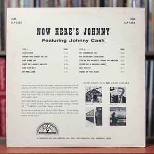 Johnny Cash - Now Here's Johnny Cash - 1961 Sun, VG+/VG+