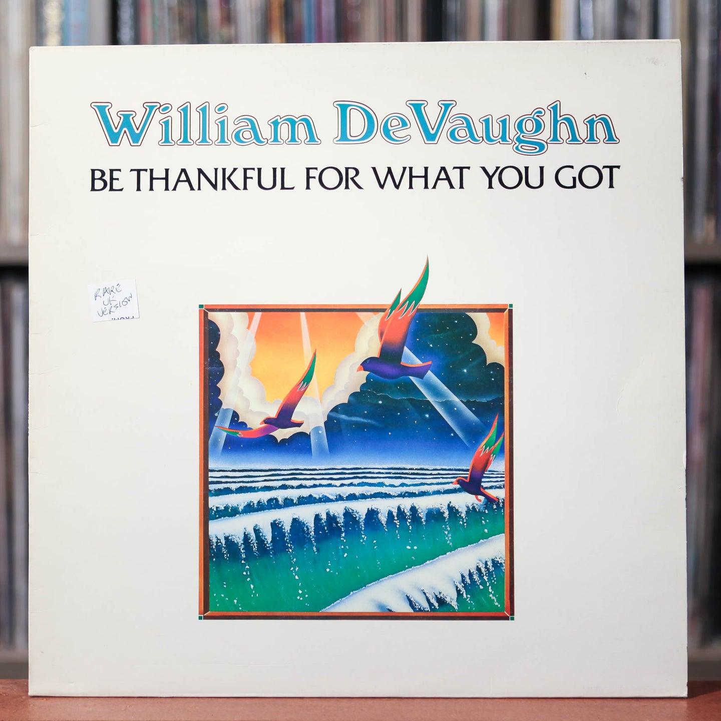 William DeVaughn - Be Thankful For What You Got - UK Import - 1974 Chelsea Records, VG+/VG+
