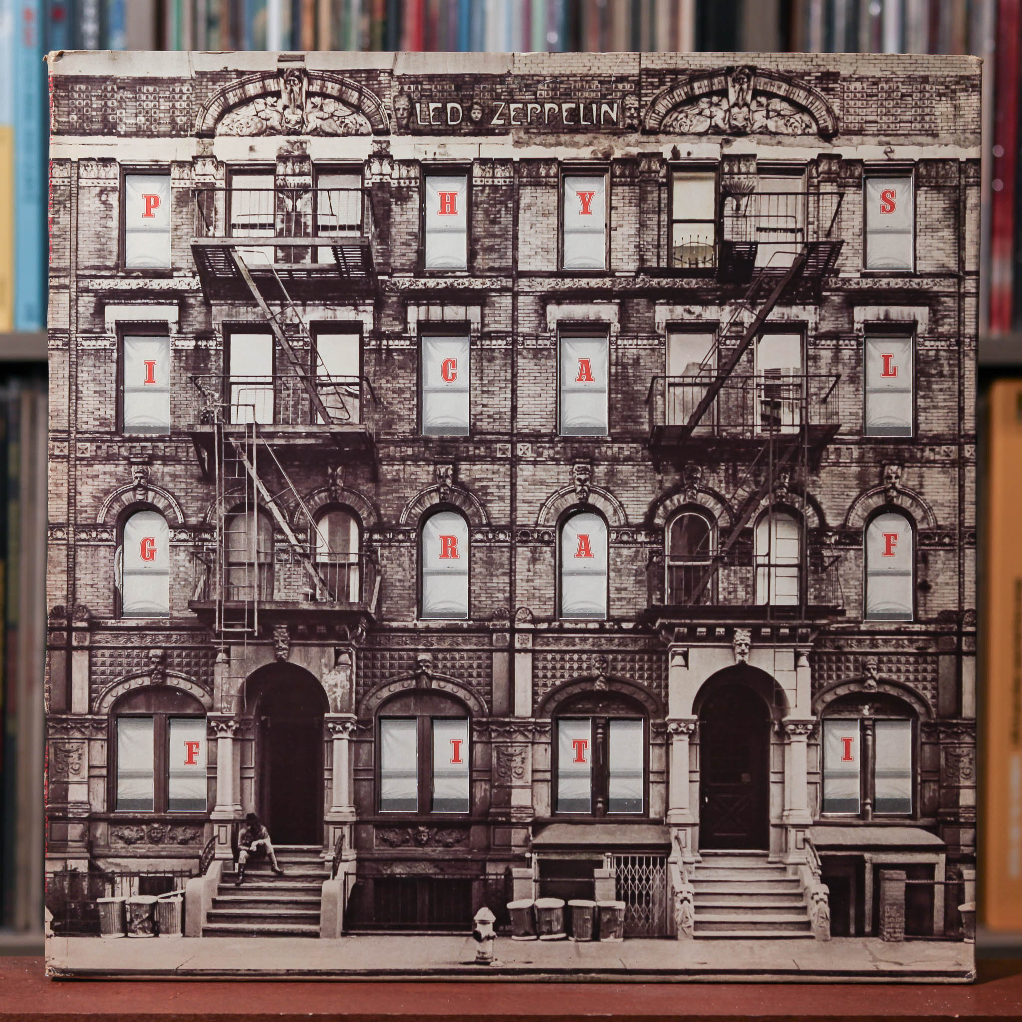 Led Zeppelin - Physical Graffiti - 2LP 1975 Swan Song, VG+/VG