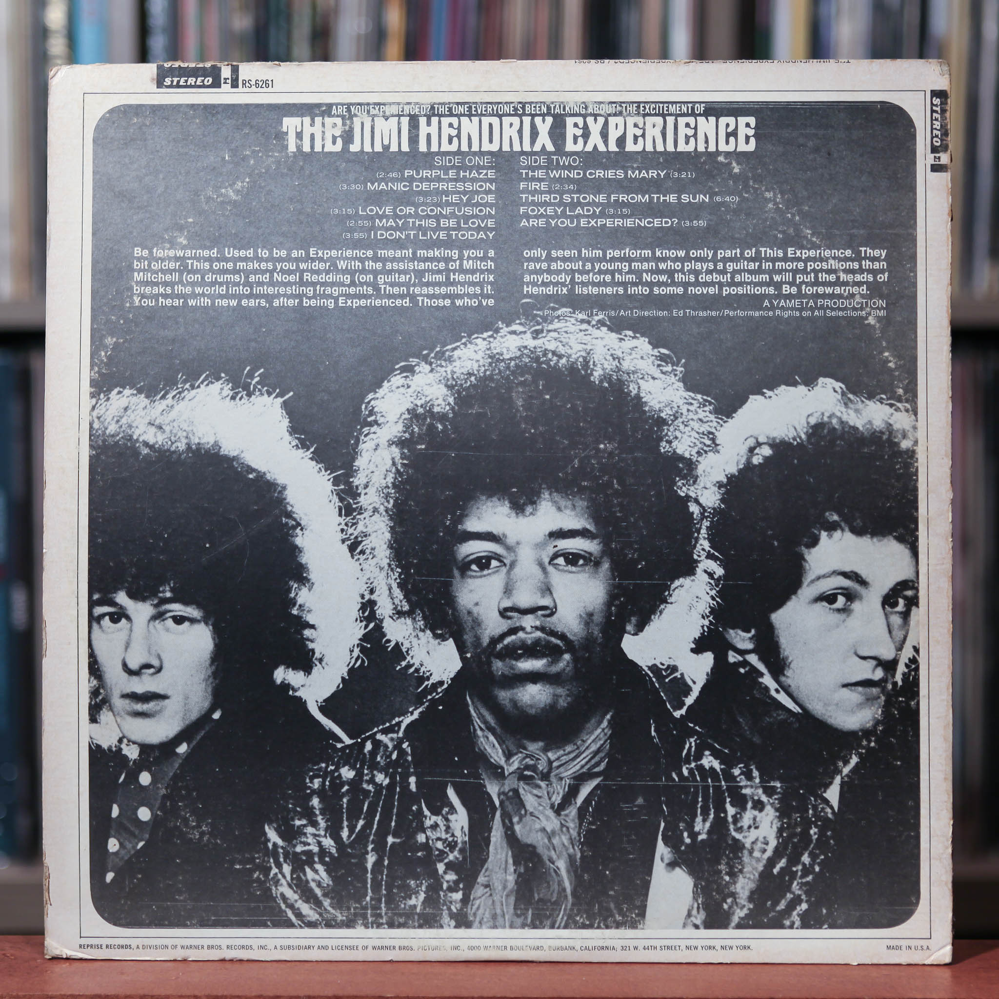 Jimi Hendrix, Are You Experienced 1967 Print