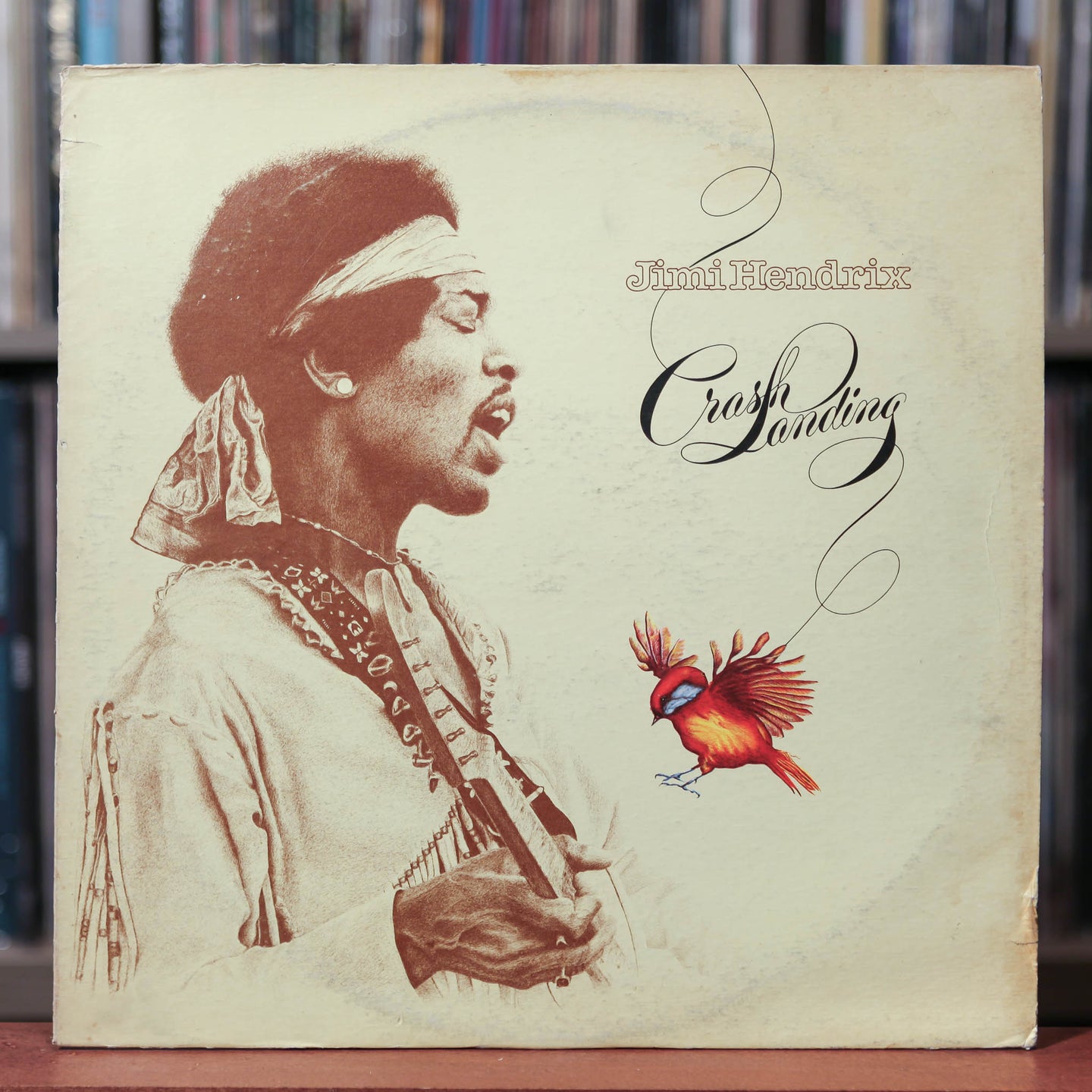 Jimi Hendrix - Crash Landing- 1975 Reprise, G+/VG