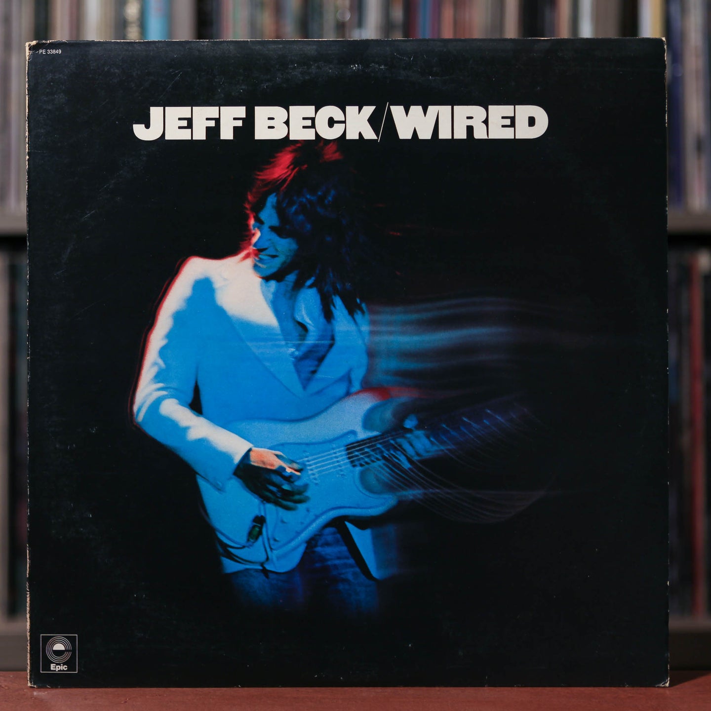 Jeff Beck - Wired - 1976 Epic, VG+/EX