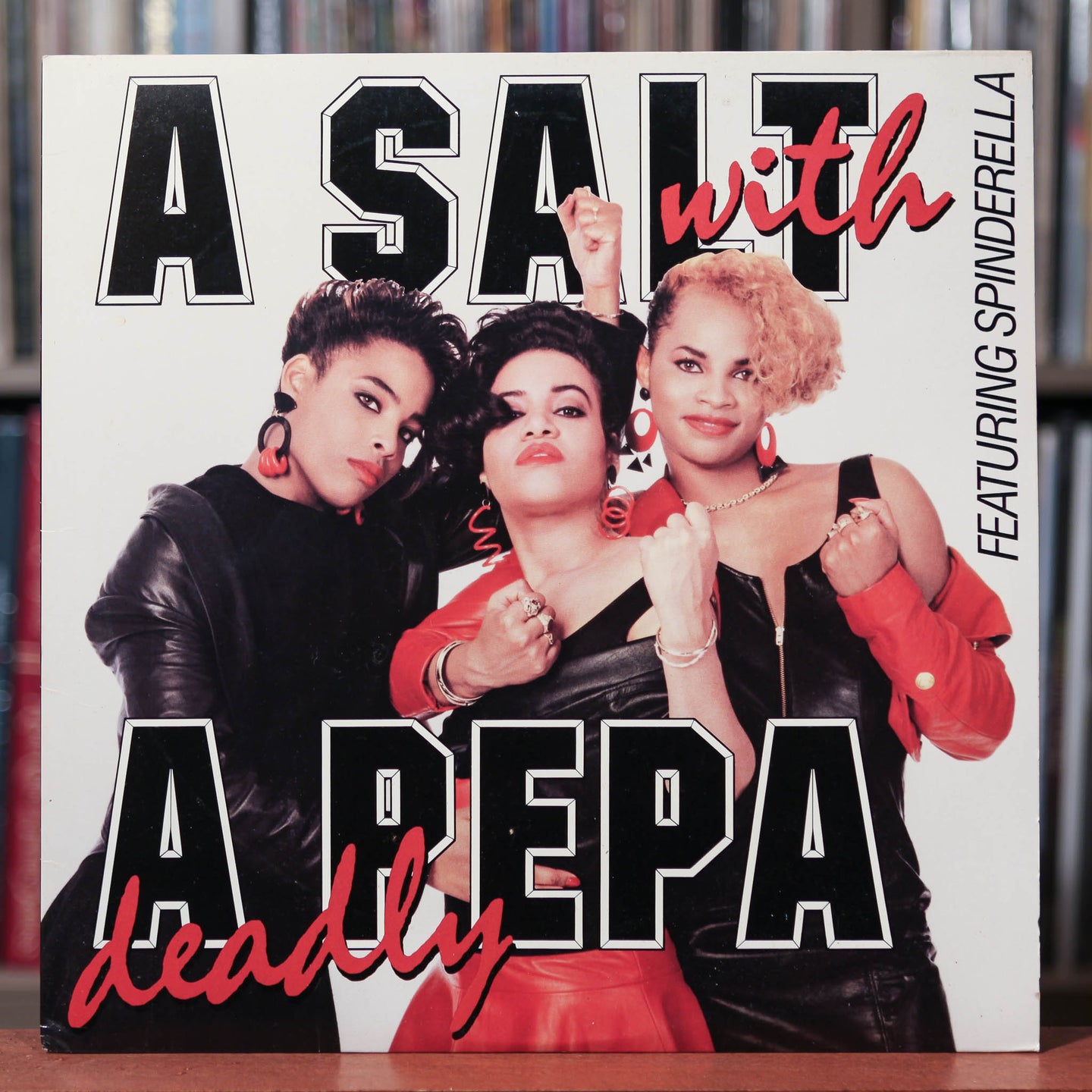 Salt 'N Pepa - A Salt With A Deadly Pepas - 1988 Next Plateau Records, EX/VG+