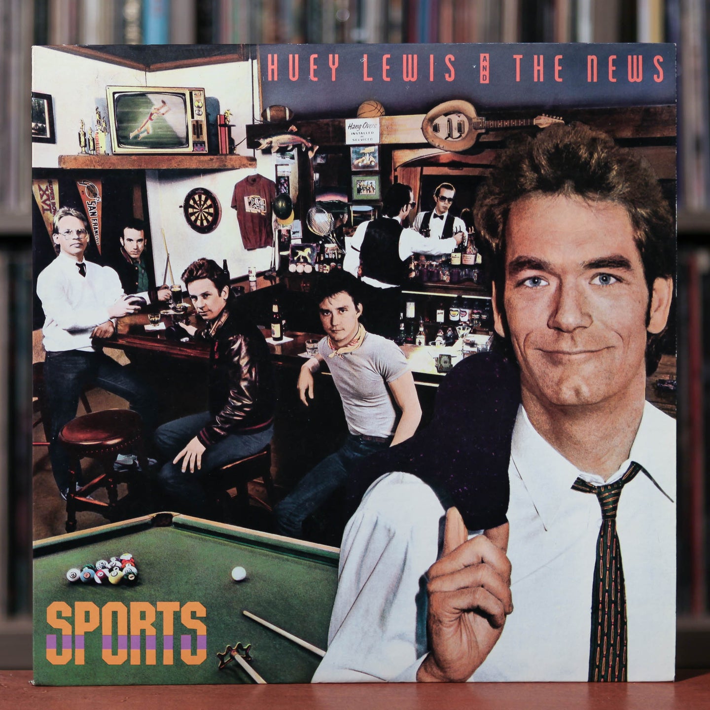 Huey Lewis And The News - Sports - 1983 Chrysalis, EX/EX